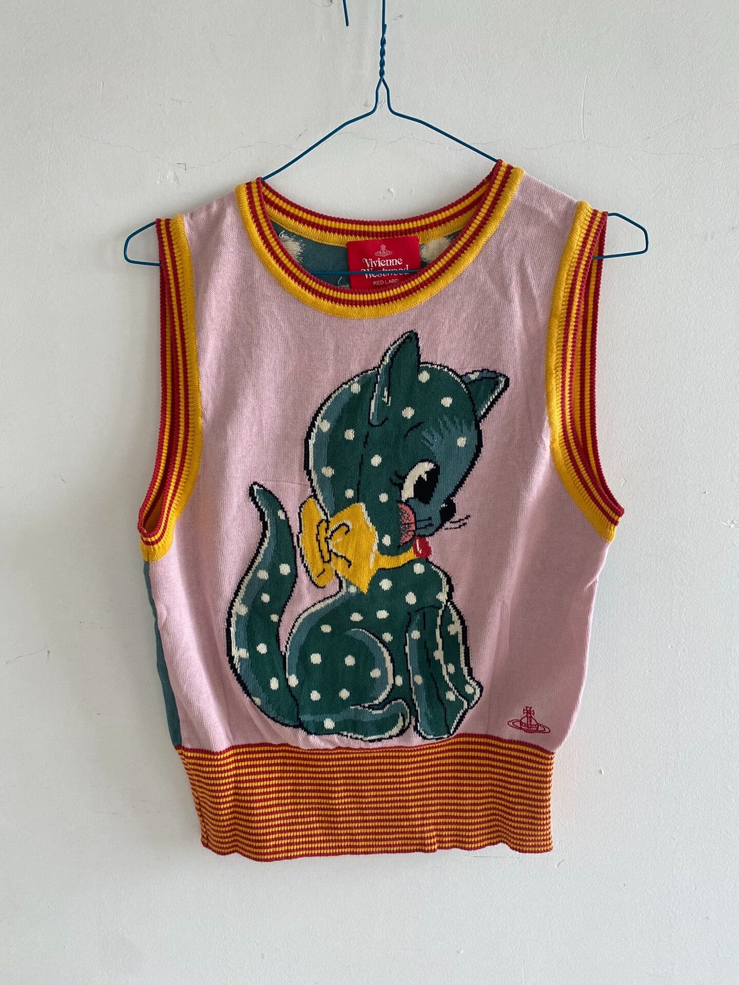 Vivienne Westwood Vivienne Westwood Cat Knit Vest Size S / US 4 / IT 40 - 1 Thumbnail