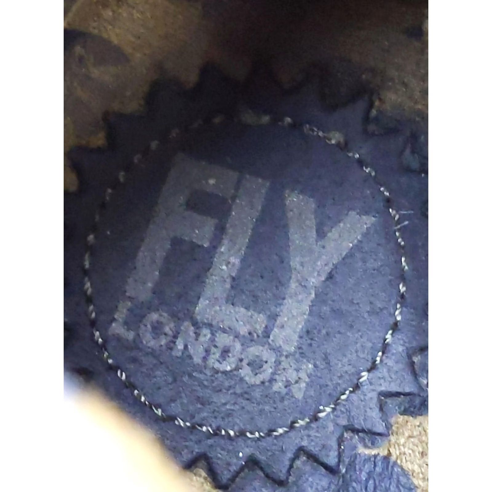 Fly London FLY London Boots Womens 8 Gray Suede Ankle Wedge Lace Up Yama Booties Size US 8 / IT 38 - 7 Thumbnail