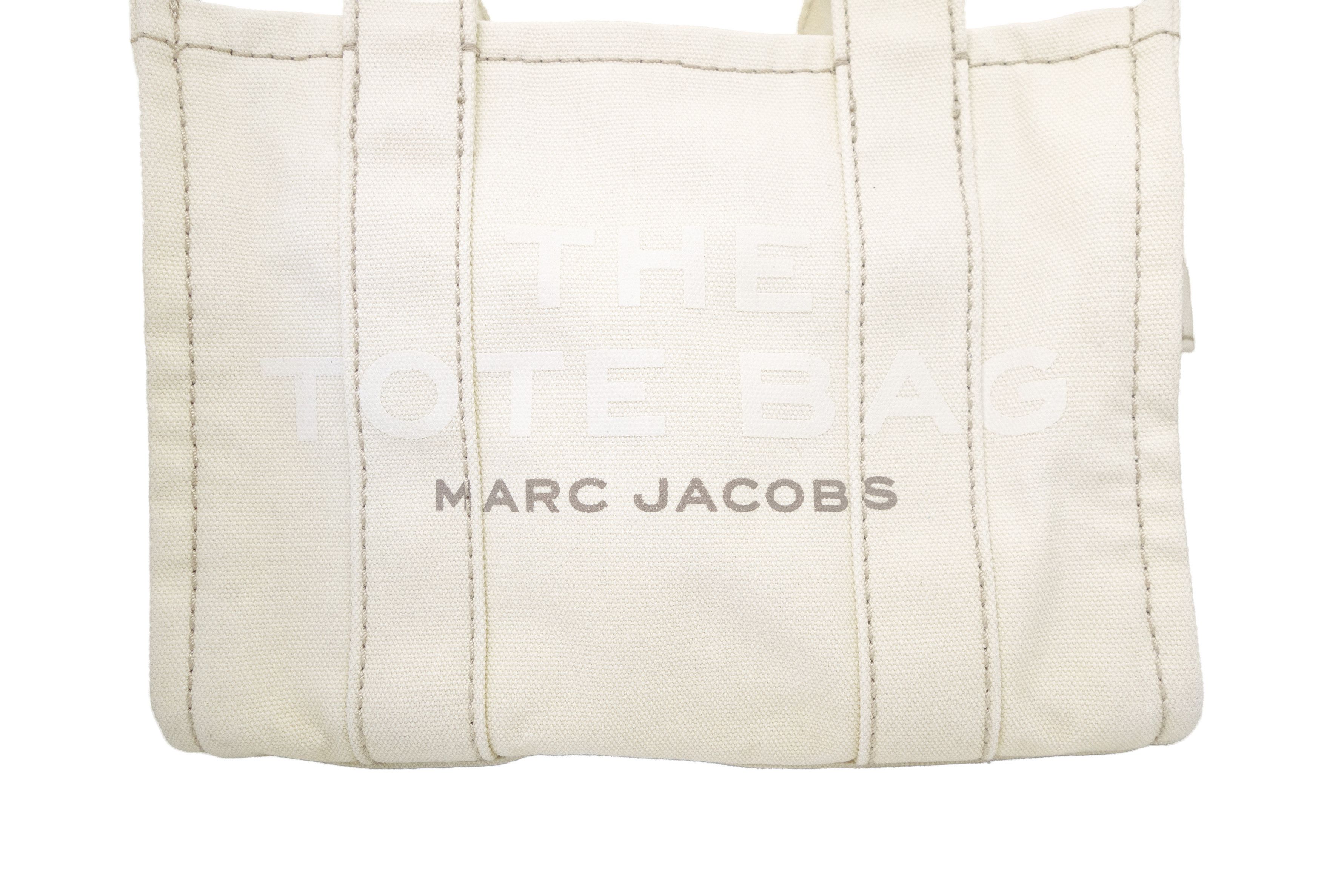 Marc Jacobs The Small Tote Bag Logo Canvas Bag Size ONE SIZE - 3 Thumbnail