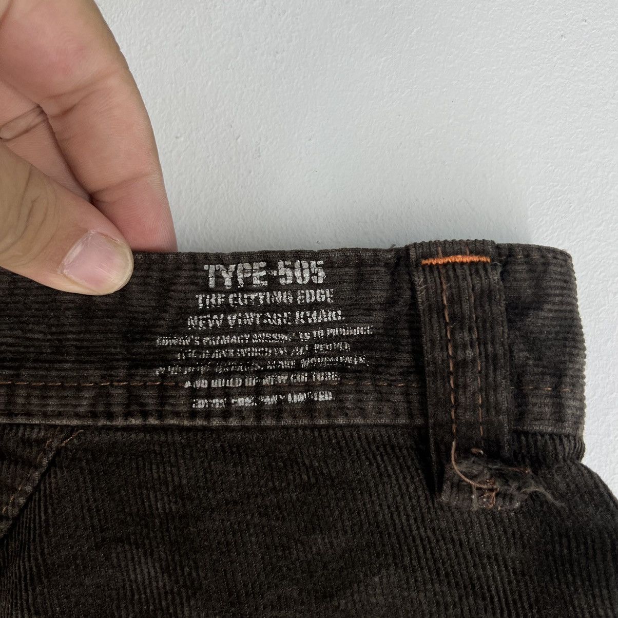 Hysteric Glamour 🔥VINTAGE BIKER PANTS CORDUROY MULTI POCKETS CARGO 505 KHAKI Size US 34 / EU 50 - 11 Thumbnail
