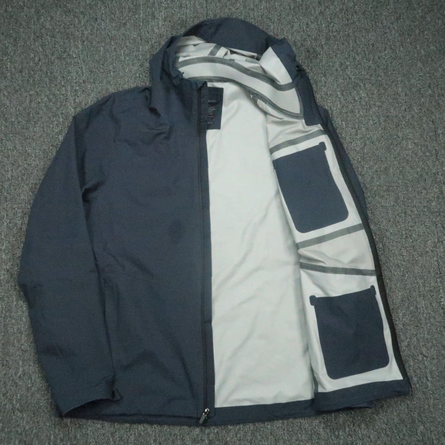 Vintage Mack Weldon Jacket Mens XXL Blue Stormchaser Full Zip Hooded Pockets Waterproof Size US XXL / EU 58 / 5 - 3 Thumbnail
