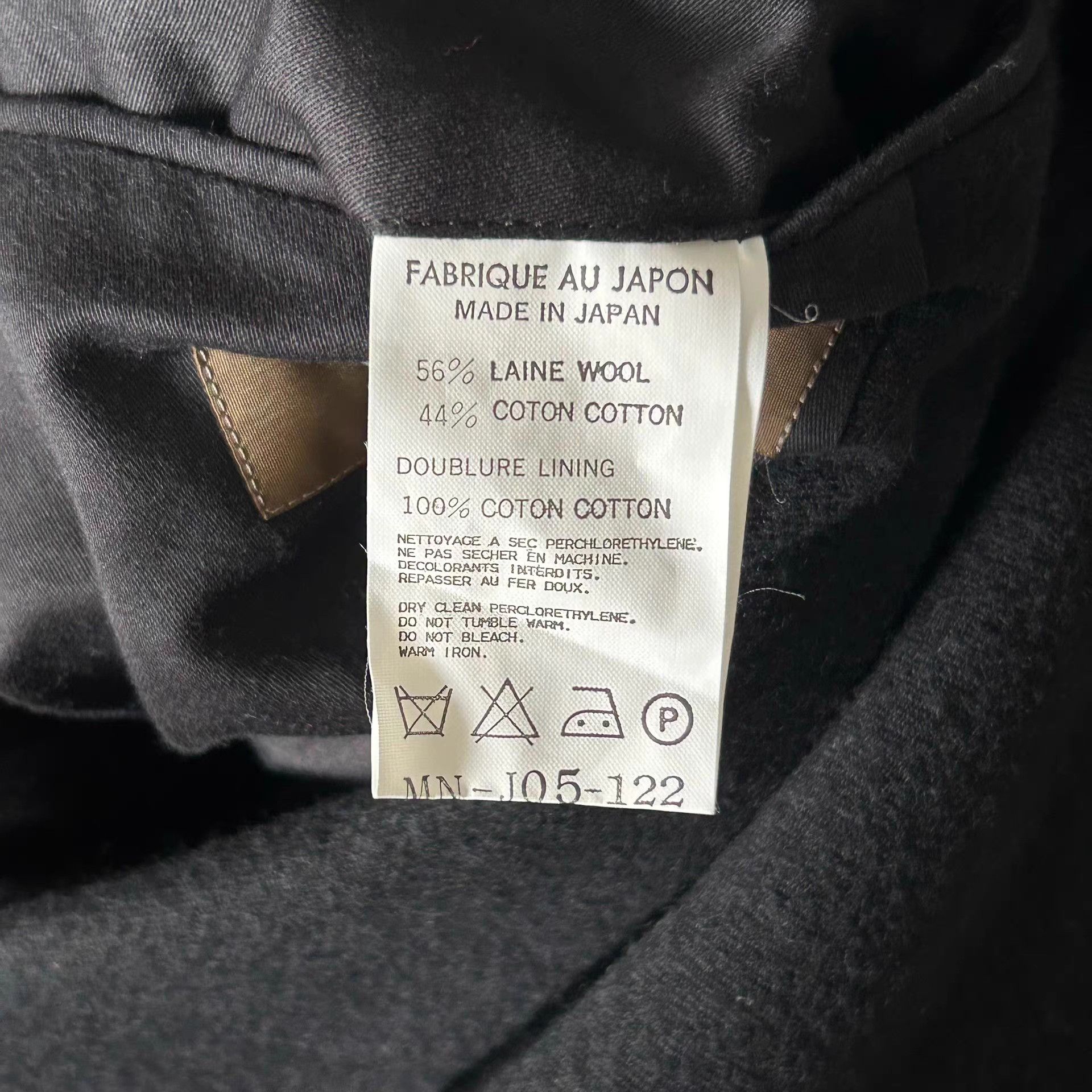 Yohji Yamamoto Yohji Yamamoto 05aw Four-Button Heavy Wool Blazer K4 Size US M / EU 48-50 / 2 - 5 Thumbnail