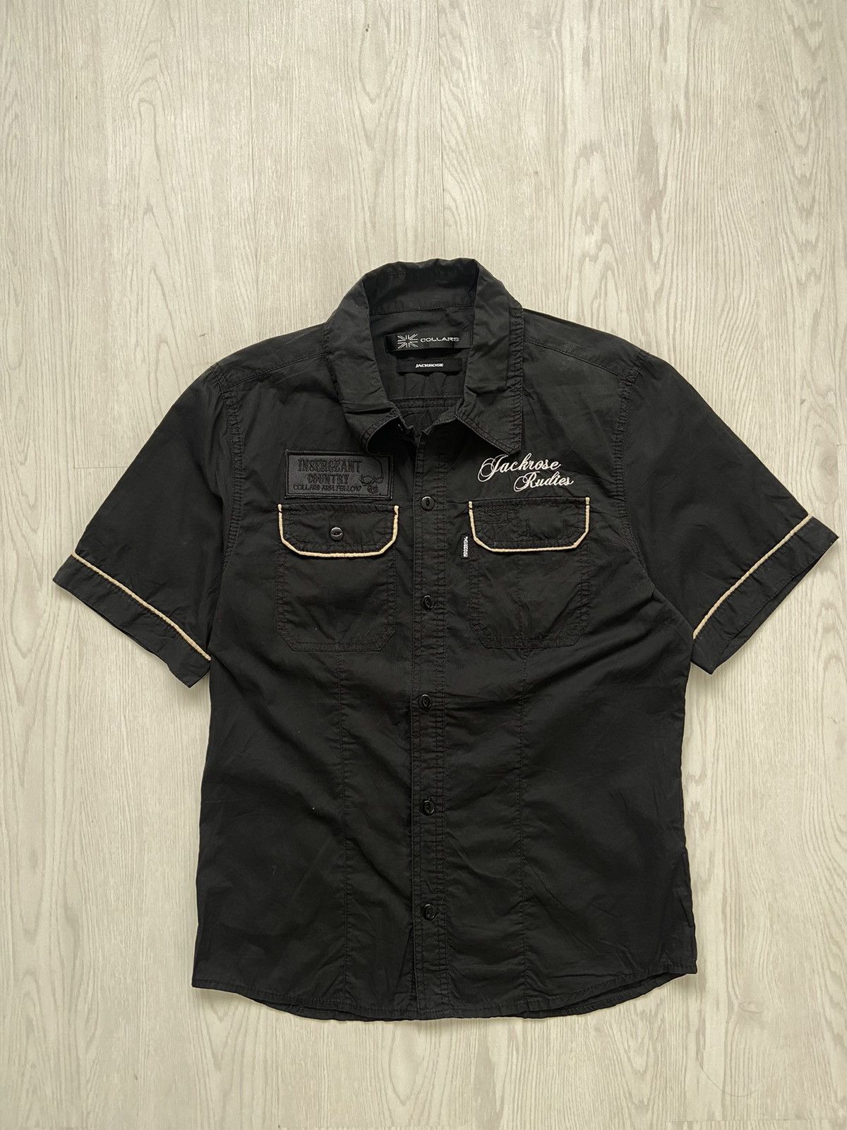 JACKROSE × Japanese Brand Vintage 2000’s Jackrose x Collars X TFOA Rockabilly Shirt Size US M / EU 48-50 / 2 - 2 Thumbnail