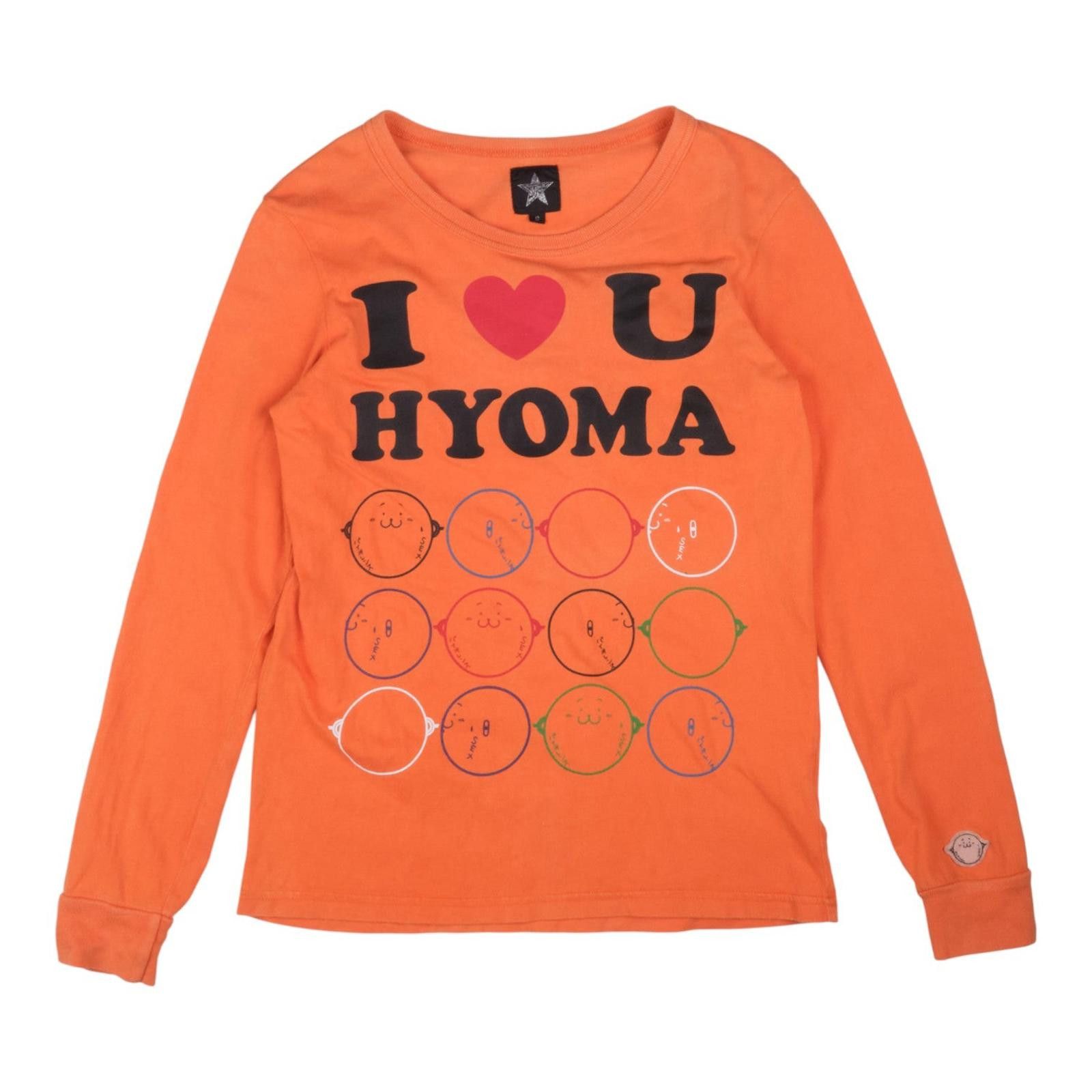 20471120 20471120 Hyoma "I Heart U Hyoma" Orange Longsleeve Size S / US 4 / IT 40 - 1 Preview