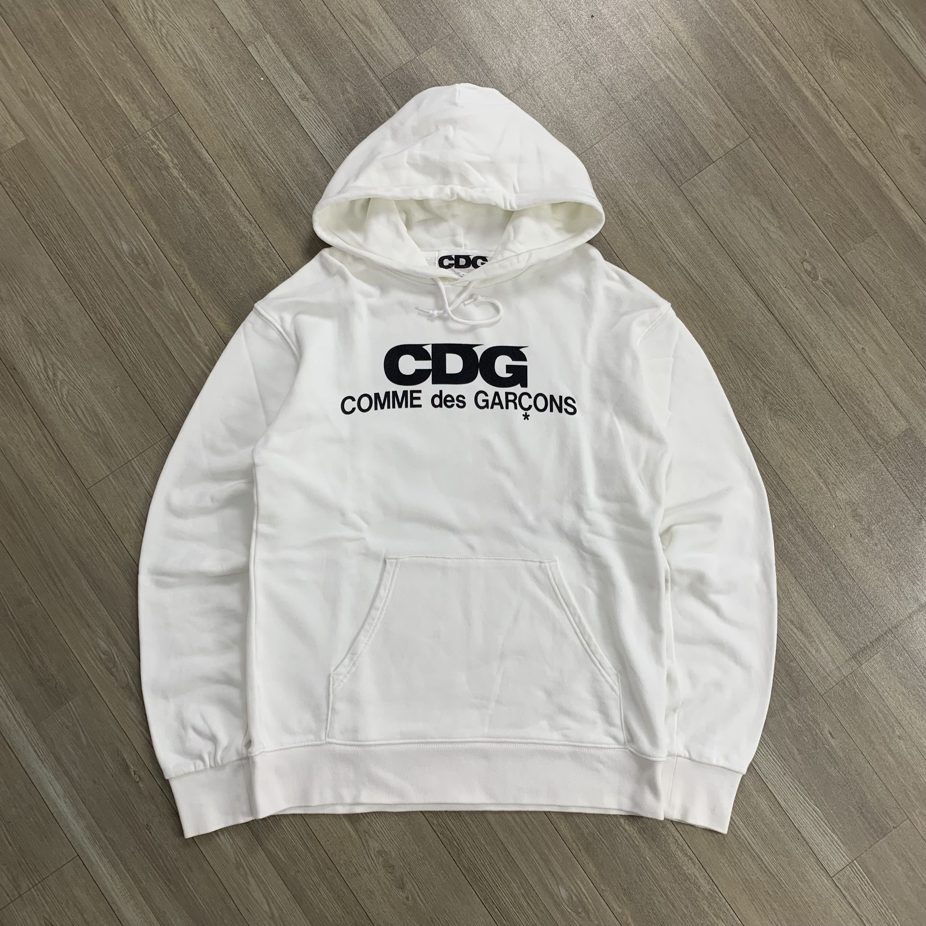 Comme Des Garcons CDG Logo Hoodie