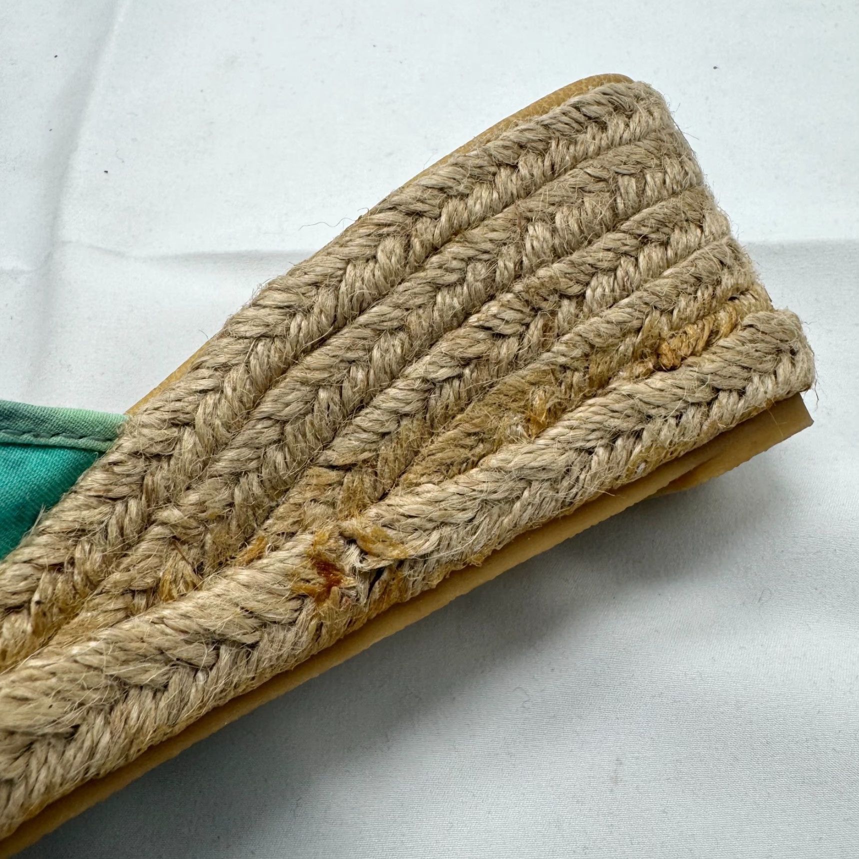 Vintage VINTAGE Rampage Espadrille Sandals 9 Wedge Boho Hippie Grunge Fairy Bohemian Sandals & Flip Flops Womens Size US 9 / IT 39 - 7 Thumbnail