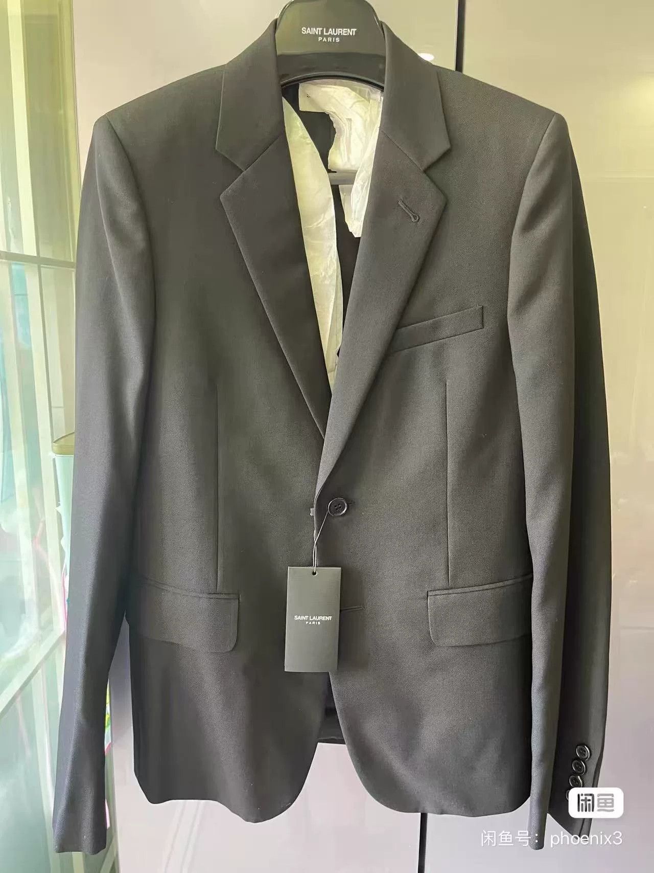 Yves Saint Laurent YSL Le Smoking Dark Gray Blazer Size M / US 6-8 / IT 42-44 - 1 Thumbnail