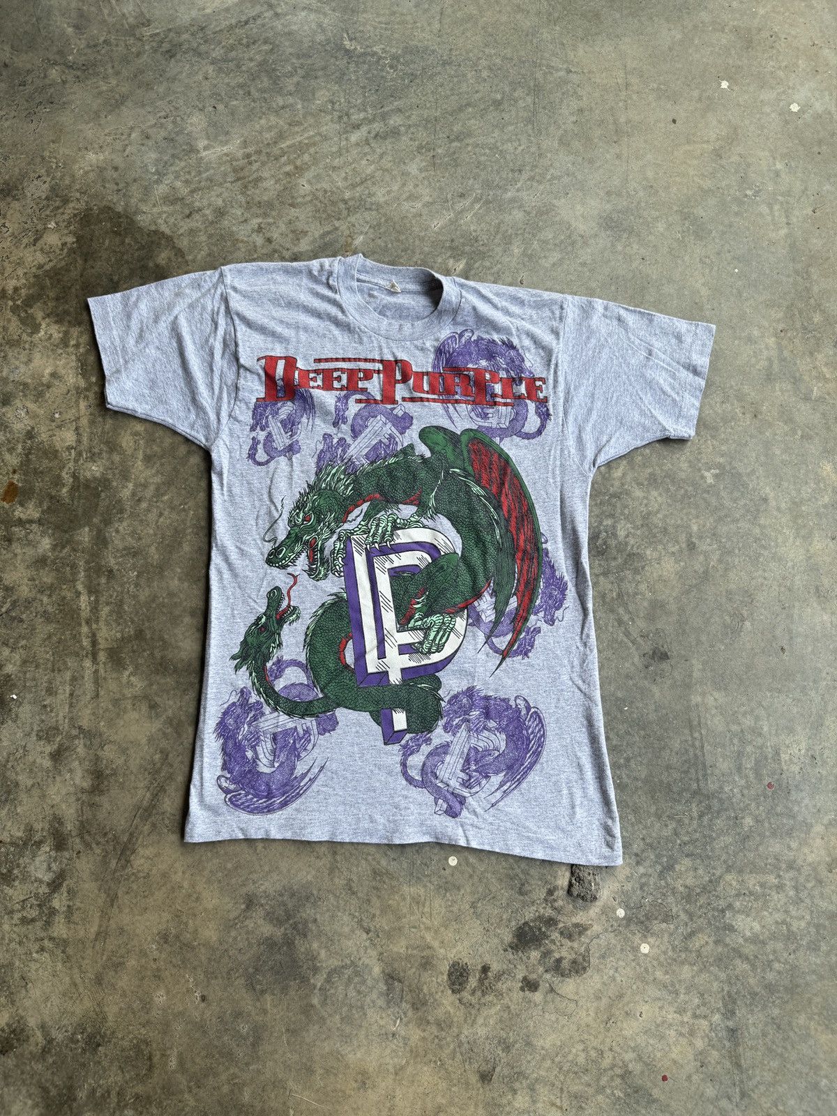 Band Tees × Vintage *RARE* VINTAGE 1993 DEEP PURPLE BATTLE RAGES ON TOUR TEE Size US M / EU 48-50 / 2 - 1 Thumbnail