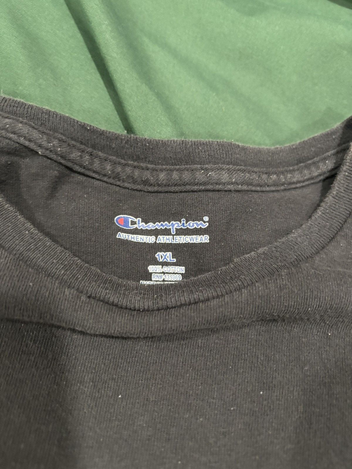Champion Black champion Tshirt Size US XL / EU 56 / 4 - 5 Thumbnail