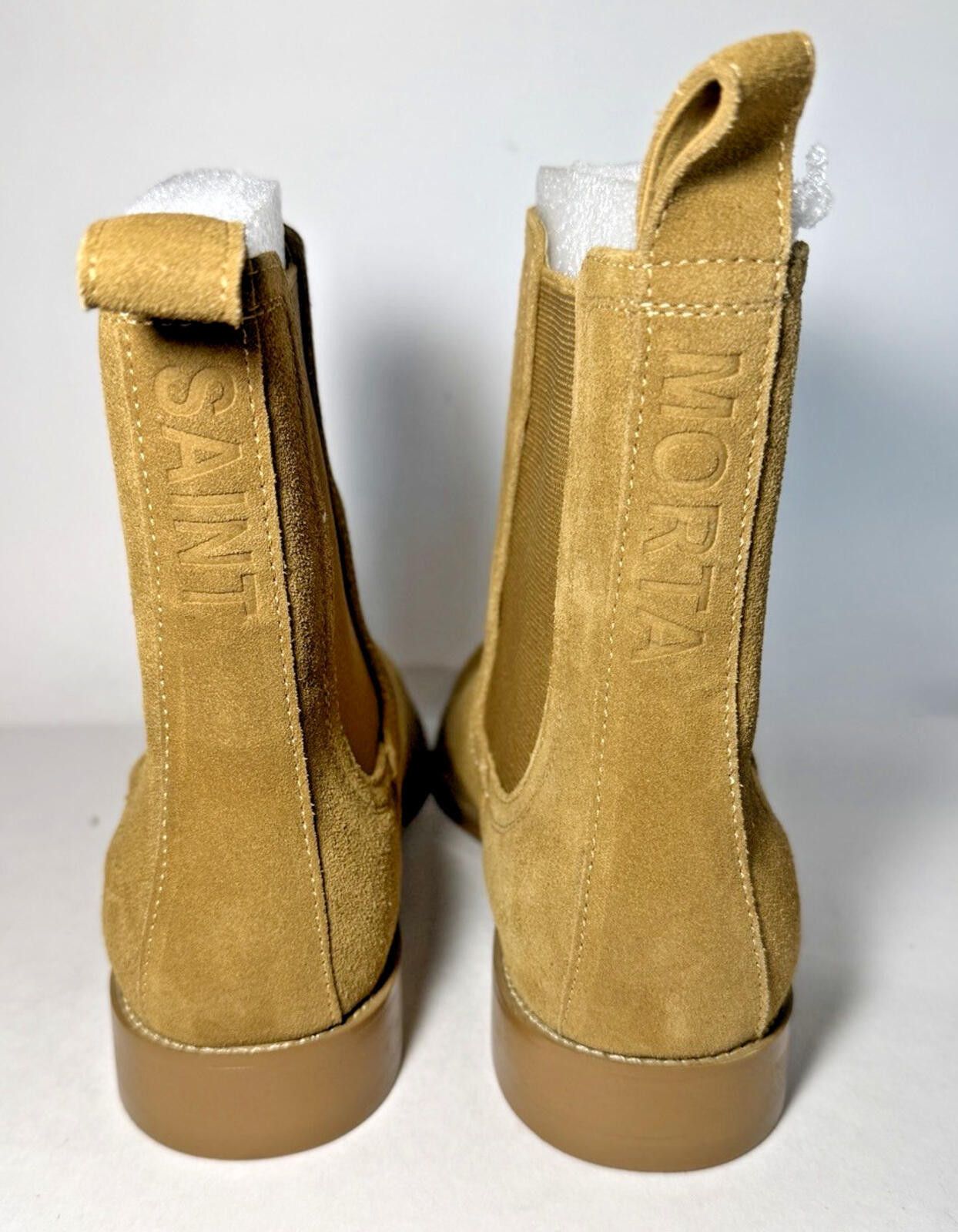 Other SAINT MORTA Nomad Chelsea Boot Pull On Block Heel Camel Size US 8 / EU 41 - 4 Thumbnail