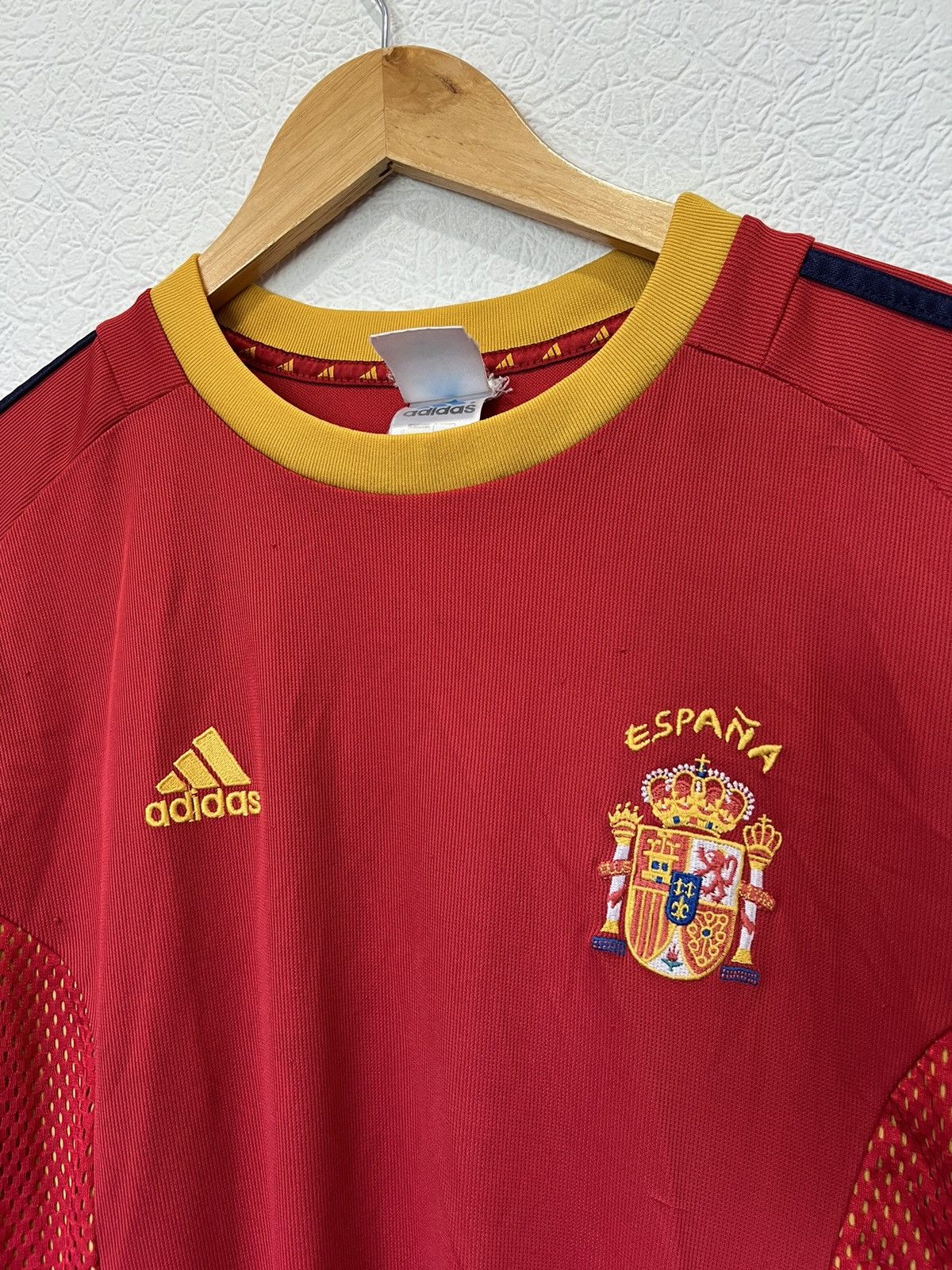Adidas Adidas Spain 2002 Home Kit Soccer Jersey Size US L / EU 52-54 / 3 - 2 Thumbnail