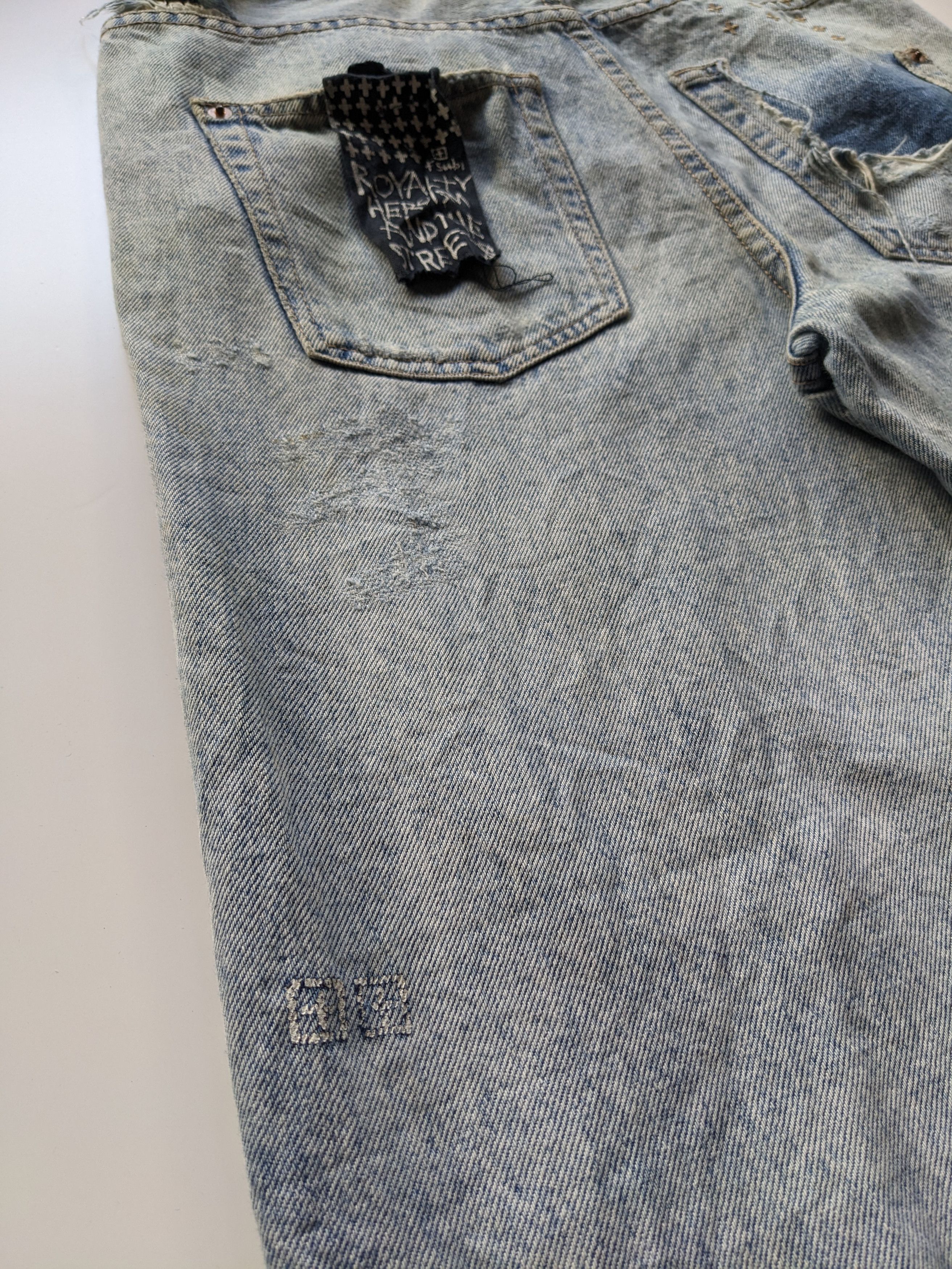 Ksubi Ksubi Bullet Tru Blue ripped jeans Size US 31 - 7 Thumbnail