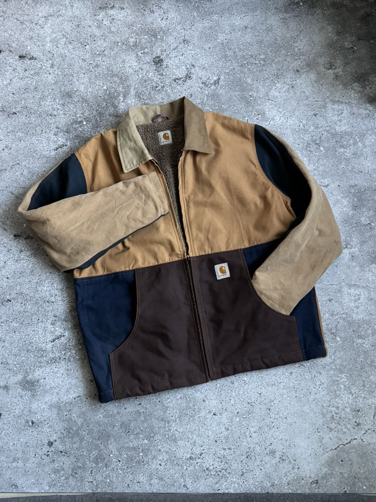 Vintage Carhartt rework Detroit jacket