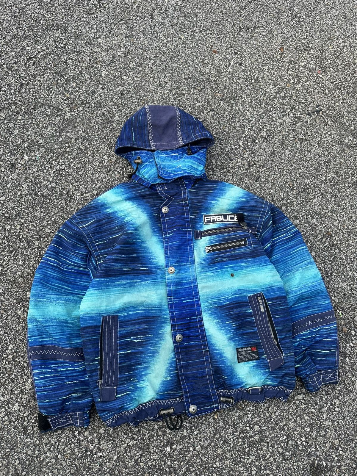 Japanese Brand 👹Vintage Fablice Ski Team Thinsulate Ski Jacket Size US XL / EU 56 / 4 - 5 Thumbnail