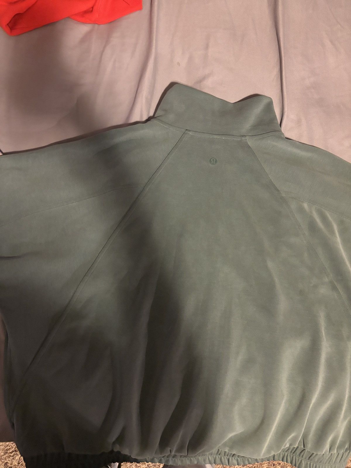 Lululemon Lululemon Green Cropped Zip Up Size 12 Size XL / US 12-14 / IT 48-50 - 4 Thumbnail