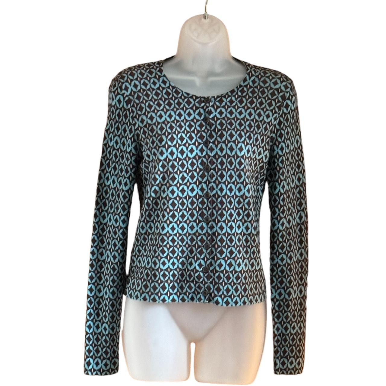 Diane von Furstenberg Diane Von Furstenberg Geometric Cardigan Size S / US 4 / IT 40 - 1 Thumbnail