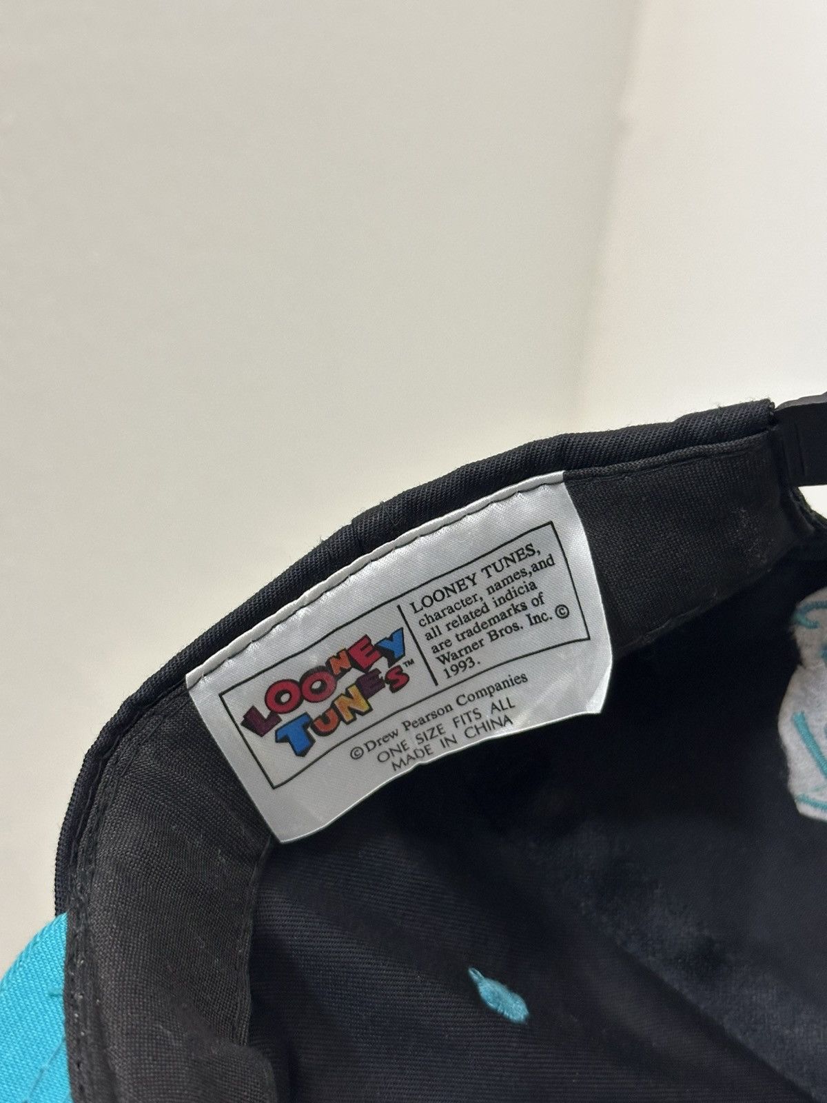 Warner Bros Vintage 90s Looney Tunes 1993 Drew Pearson Snapback Size ONE SIZE - 7 Thumbnail