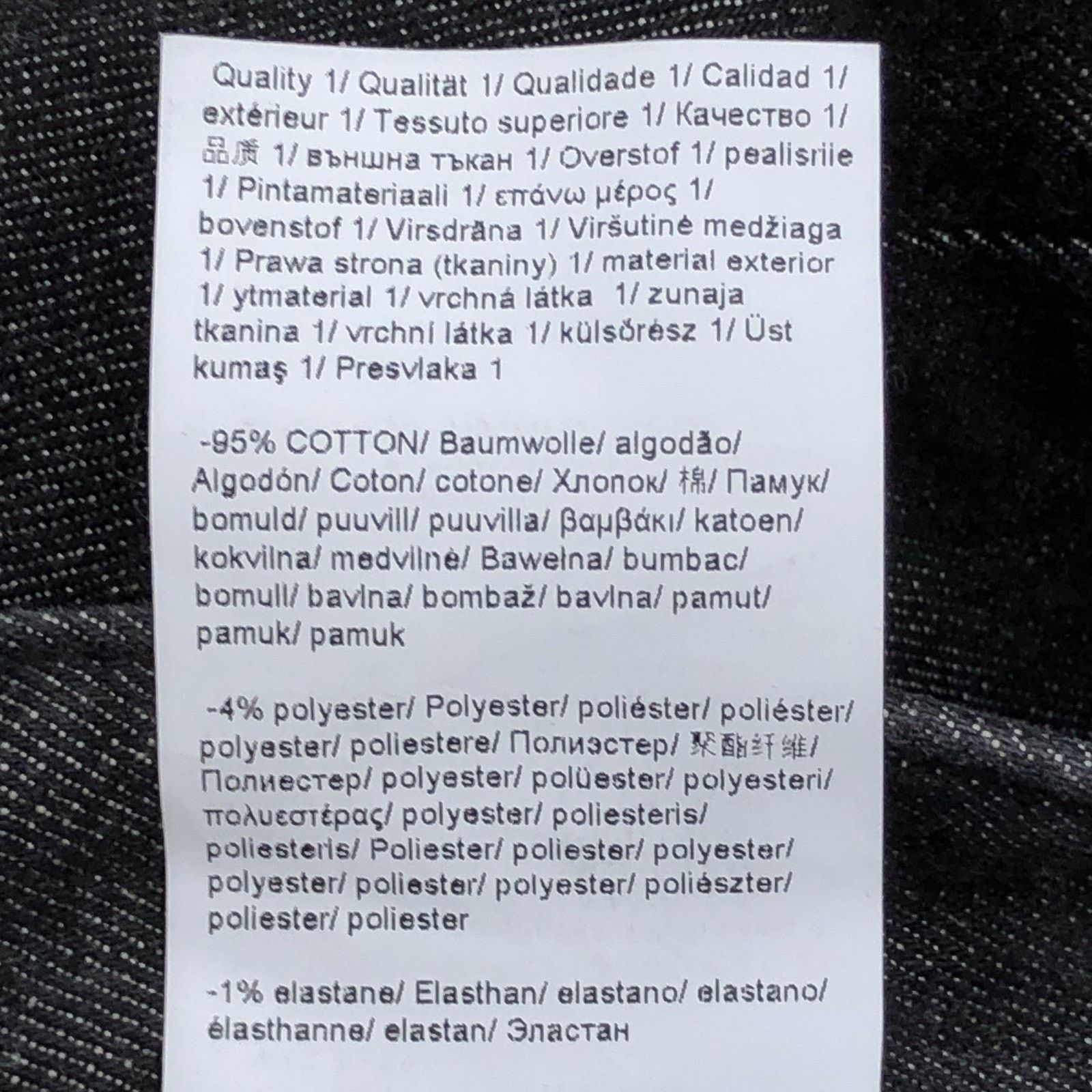 Escada Escada Jeans 38 Black Straight Leg Stretch Pants Modern Fit Size 32" / US 10 / IT 46 - 11 Thumbnail