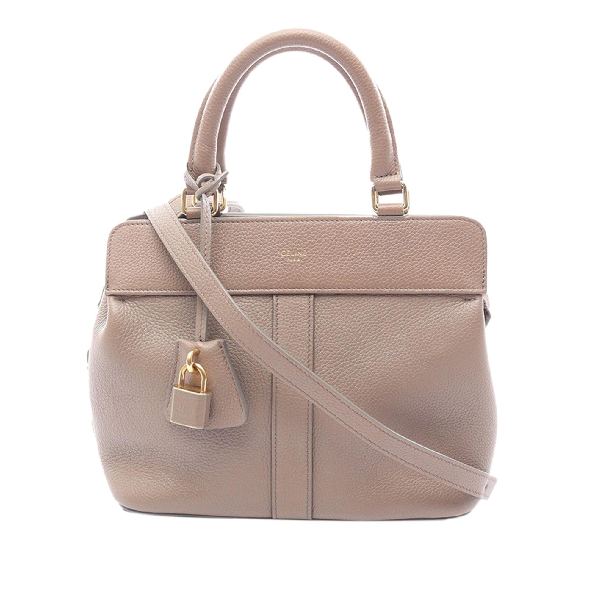 Celine Small Cabas de France Leather Satchel Size ONE SIZE - 1 Thumbnail