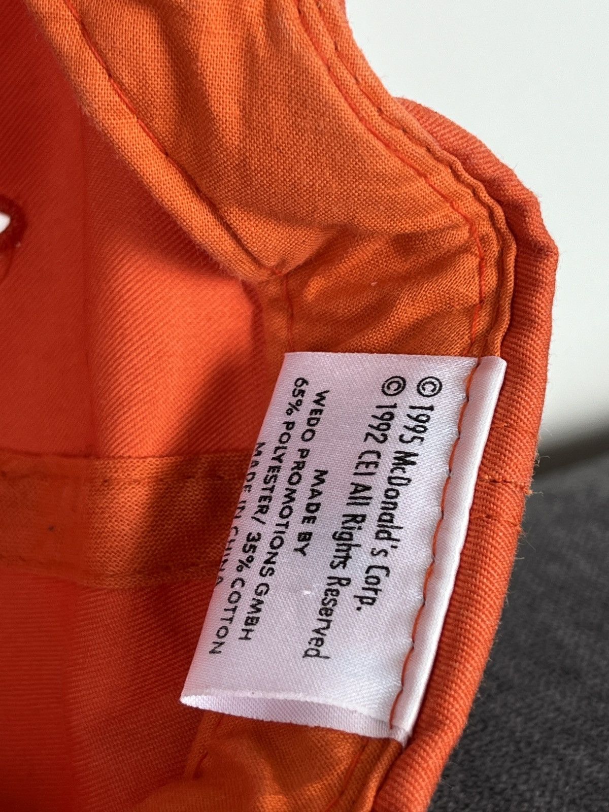 NBA × NCAA Vintage 1995 Florida Gators Orange McDonalds Cap Size ONE SIZE - 8 Thumbnail
