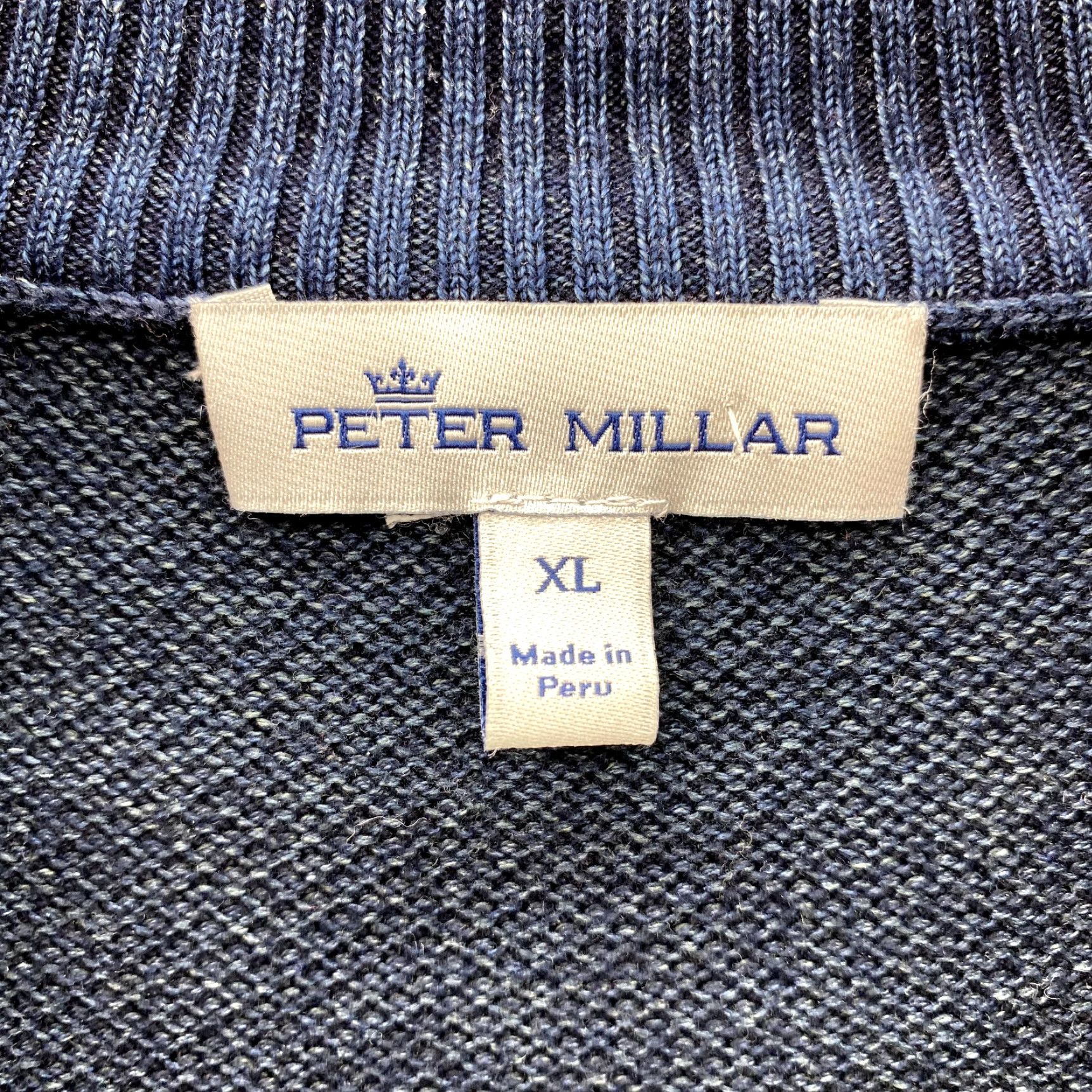 Peter Millar Peter Millar Sweater Men XL 1/4 Zip Crown Knit Grandpa Preppy Golf Fisherman 90s Size US XL / EU 56 / 4 - 3 Thumbnail