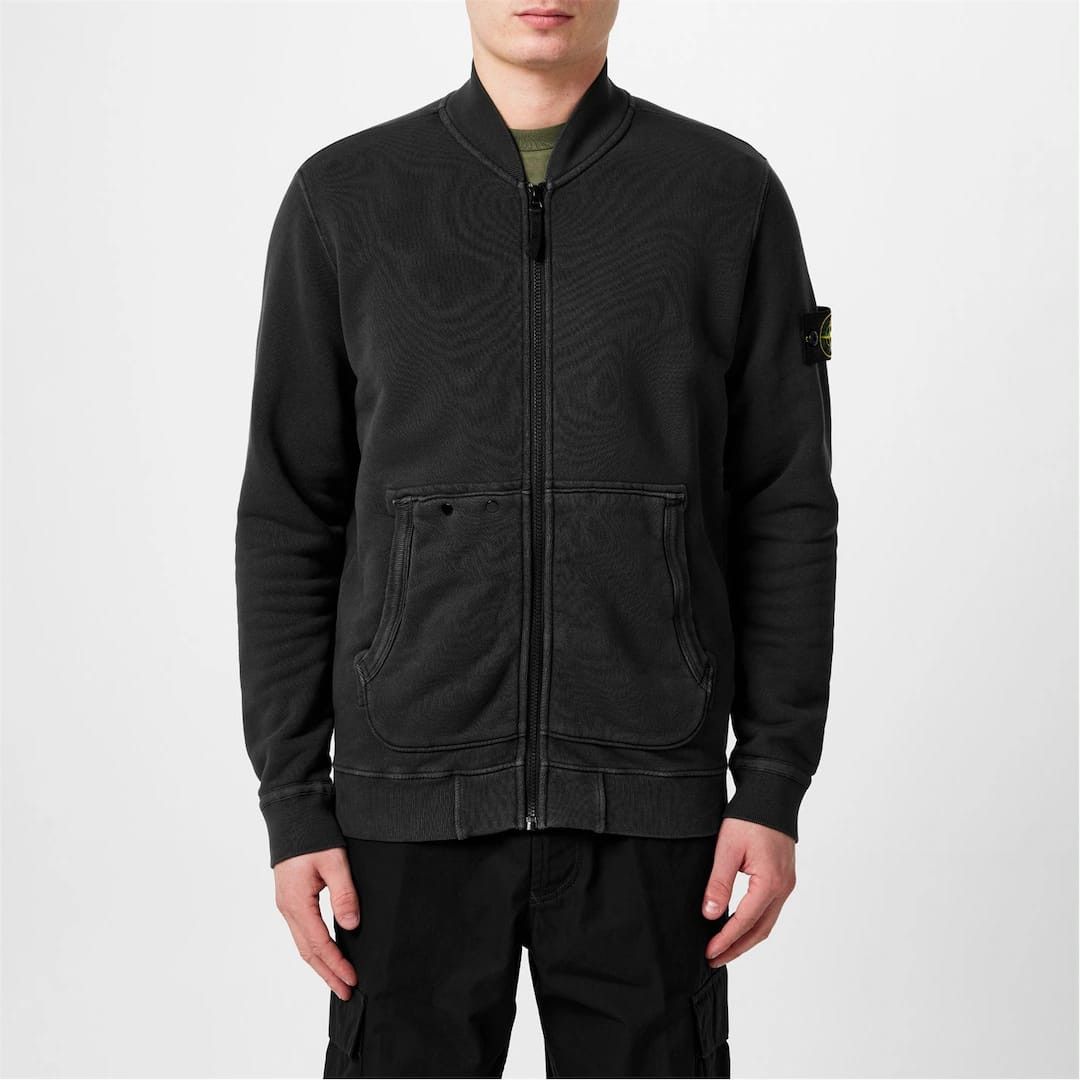 Stone Island o1g2r1mq0526 Heavy Weight Front Pockets Zip Bomber Jacket Size US L / EU 52-54 / 3 - 4 Thumbnail