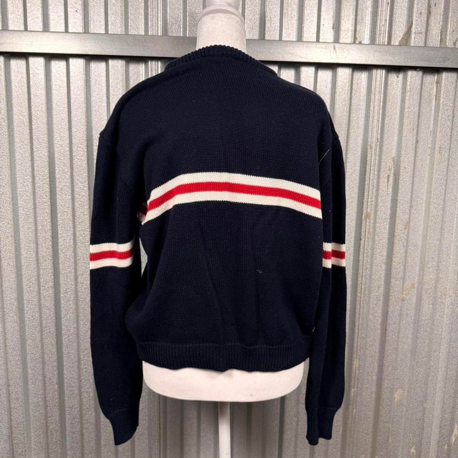 Brandy Melville Navy blue brandy melville sweater Size L / US 10 / IT 46 - 5 Thumbnail