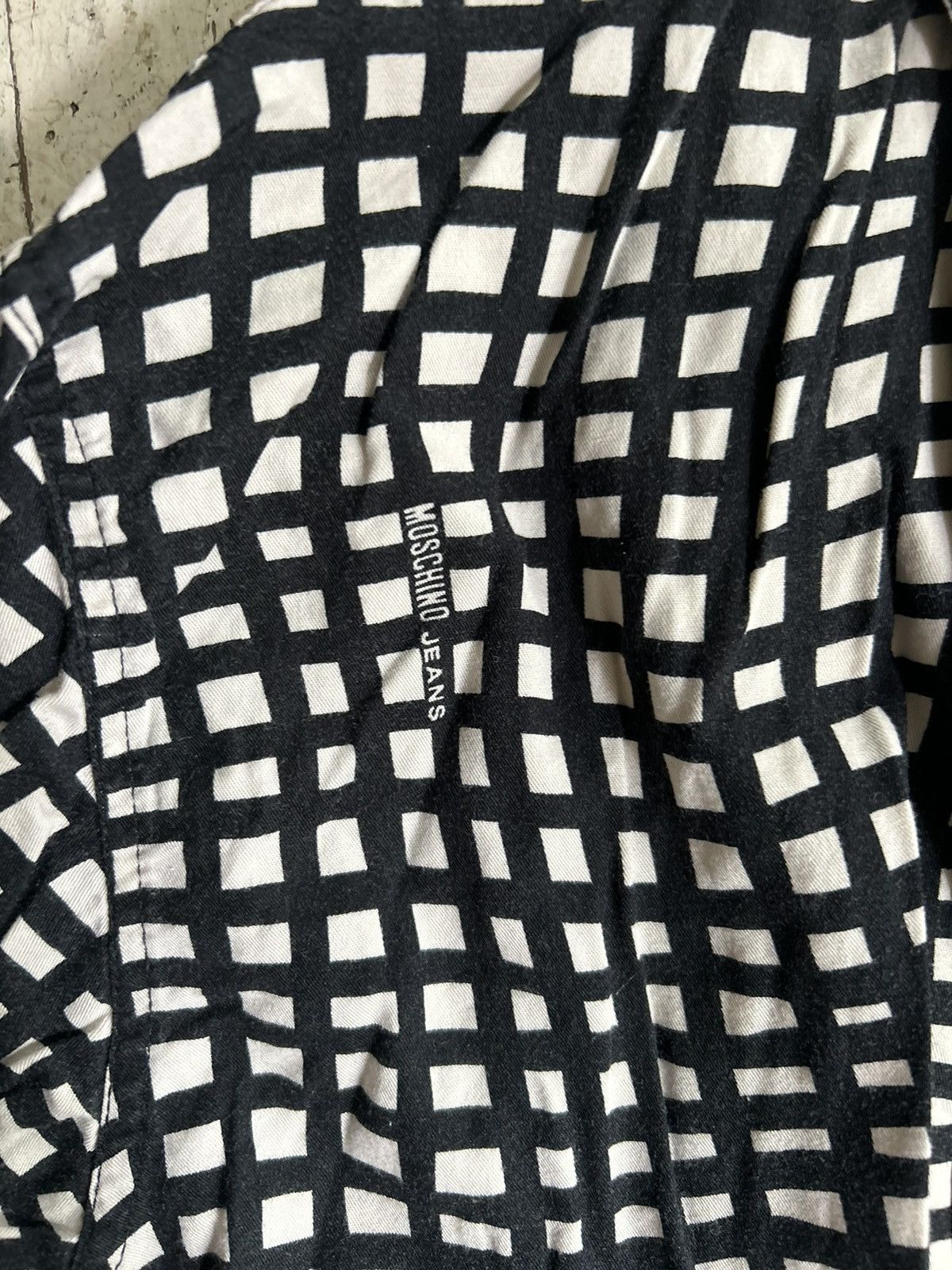 Moschino Vintage Moschino men’s shirt Size US S / EU 44-46 / 1 - 3 Thumbnail
