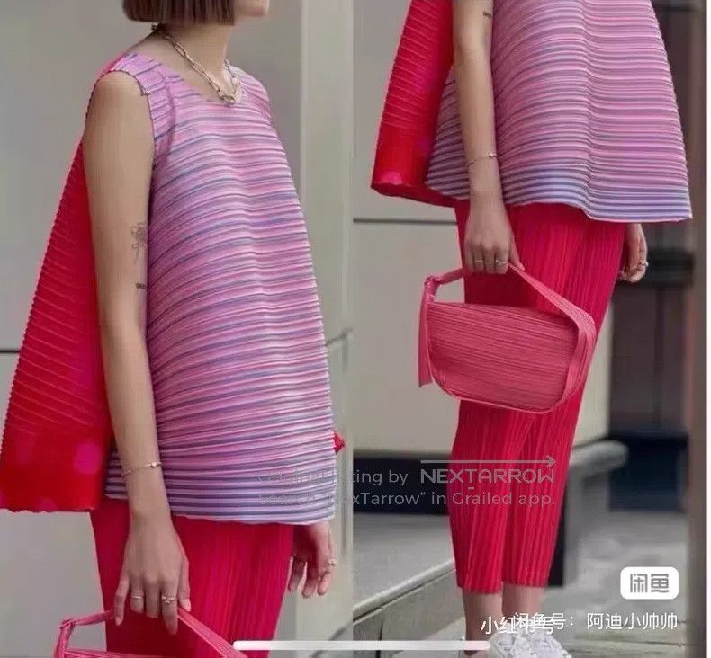 Issey Miyake Issey Miyake size:one size Horizontal Stripe Vest Size XXS / US 00 / IT 34 - 2 Thumbnail