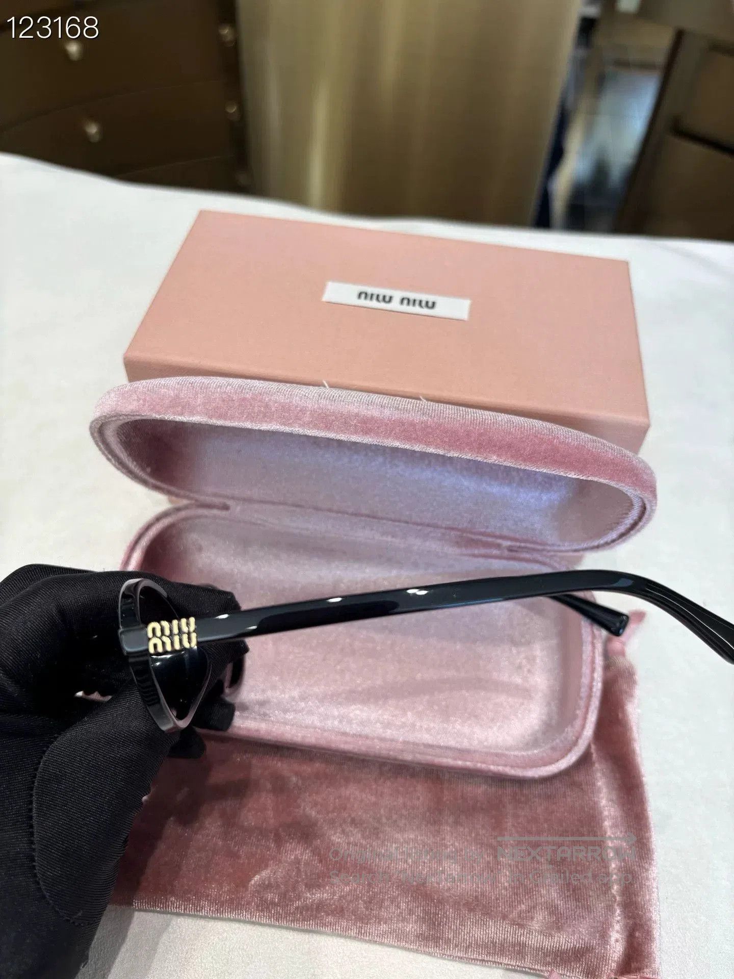 Miu Miu Miu Miu Retro Small Frame Sunglasses. Size ONE SIZE - 6 Thumbnail