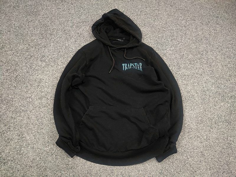 Trapstar London Trapstar London Black Big Logo athletic Hoodie Size US S / EU 44-46 / 1 - 2 Thumbnail