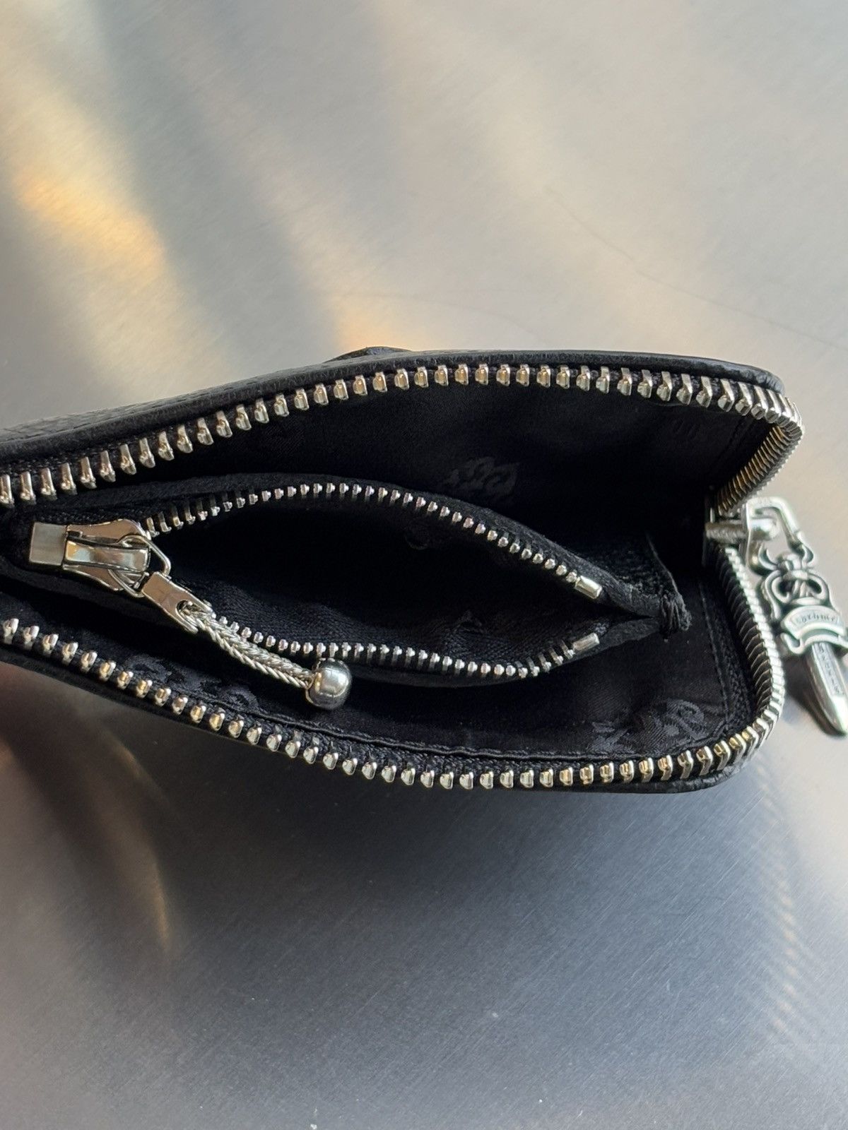 Chrome Hearts Chrome hearts cross patch coin pouch wallet Size ONE SIZE - 7 Thumbnail