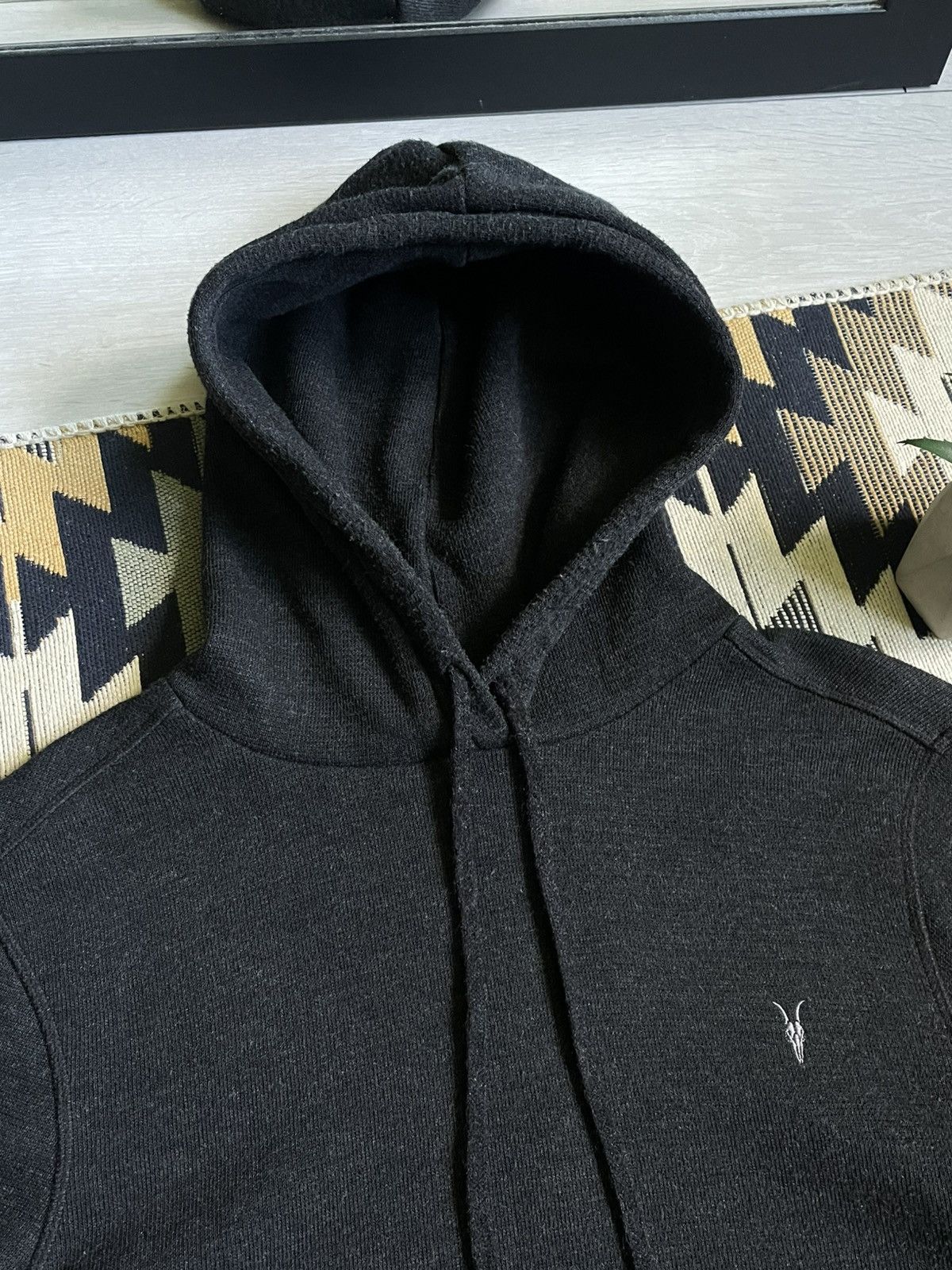Allsaints Allsaints Knitted Logo Hoodie Size US M / EU 48-50 / 2 - 6 Thumbnail