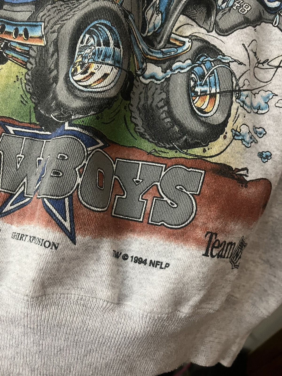 Hanes Vintage 90’s Dallas Cowboys Super bowl Crewneck NFL Large Size US L / EU 52-54 / 3 - 3 Thumbnail