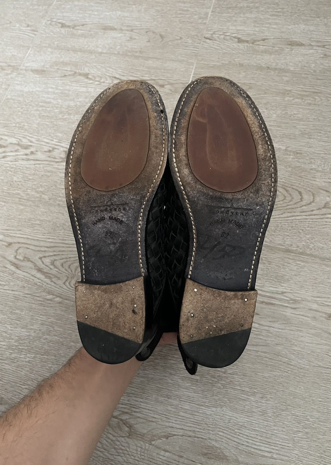 The Last Conspiracy The Last Conspiracy Bottega Veneta Style Leather Boots 90s Size US 6.5 / EU 39-40 - 9 Thumbnail