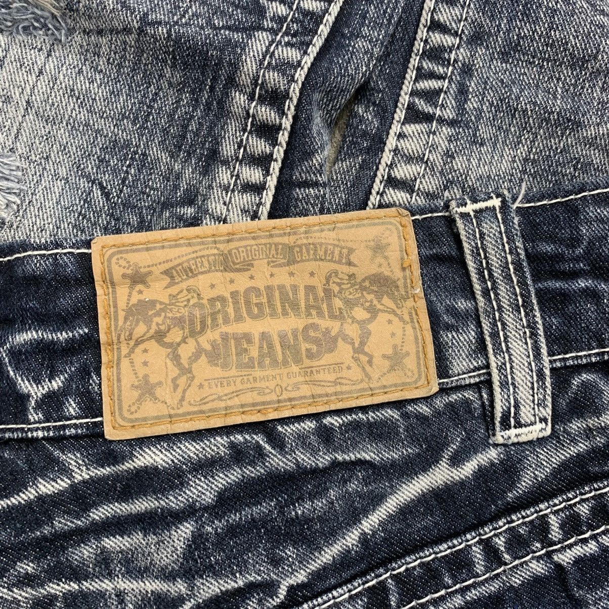If Six Was Nine × Japanese Brand × Le Grande Bleu (L.G.B.) CRAZY Y2K Original Jeans Distressed Faded Acid Wash Jeans Size US 28 / EU 44 - 12 Thumbnail