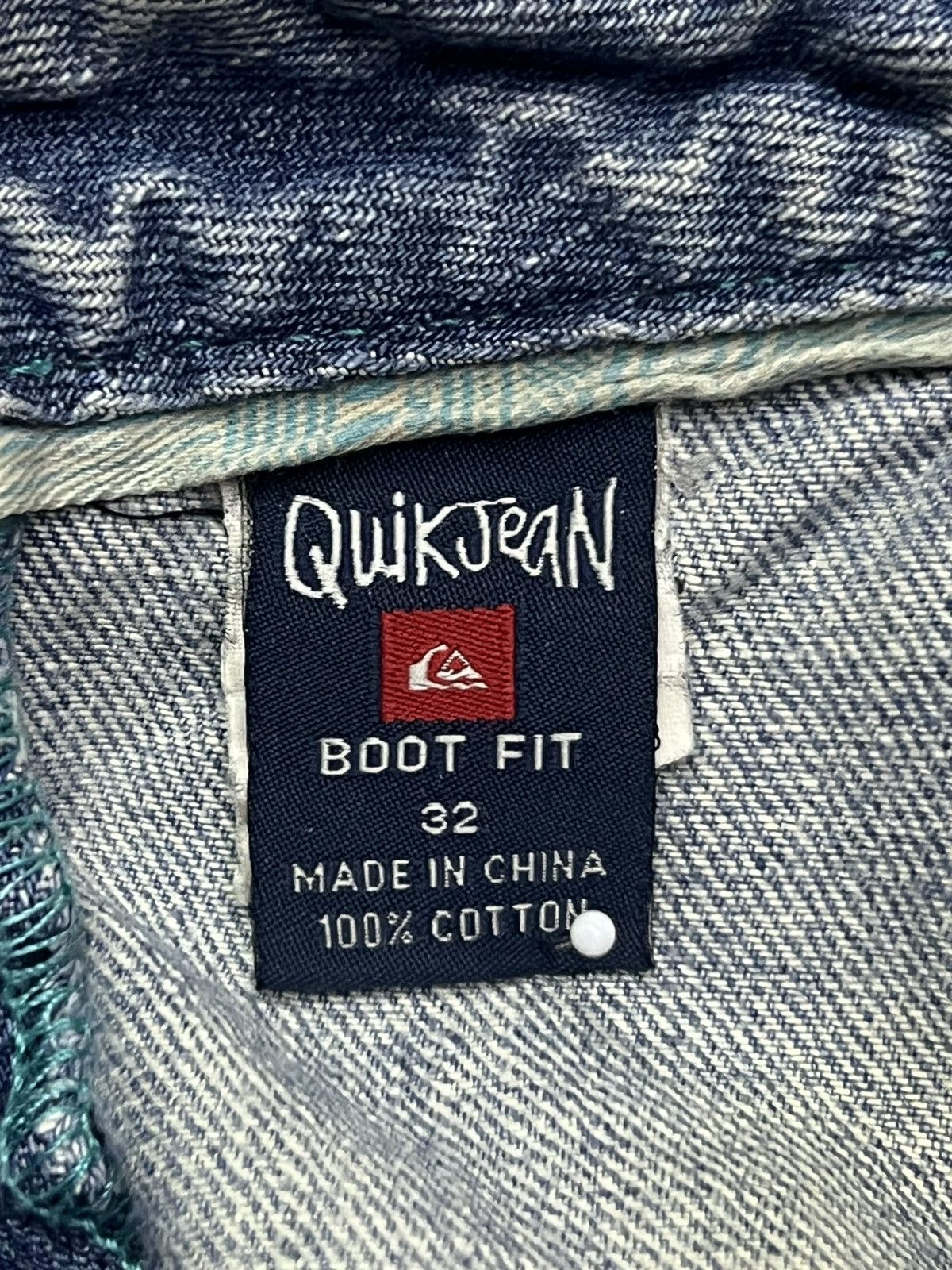 Quicksilver Vintage Quiksilver “QuikJean” Boot Fit – Distressed Size US 33 - 14 Thumbnail