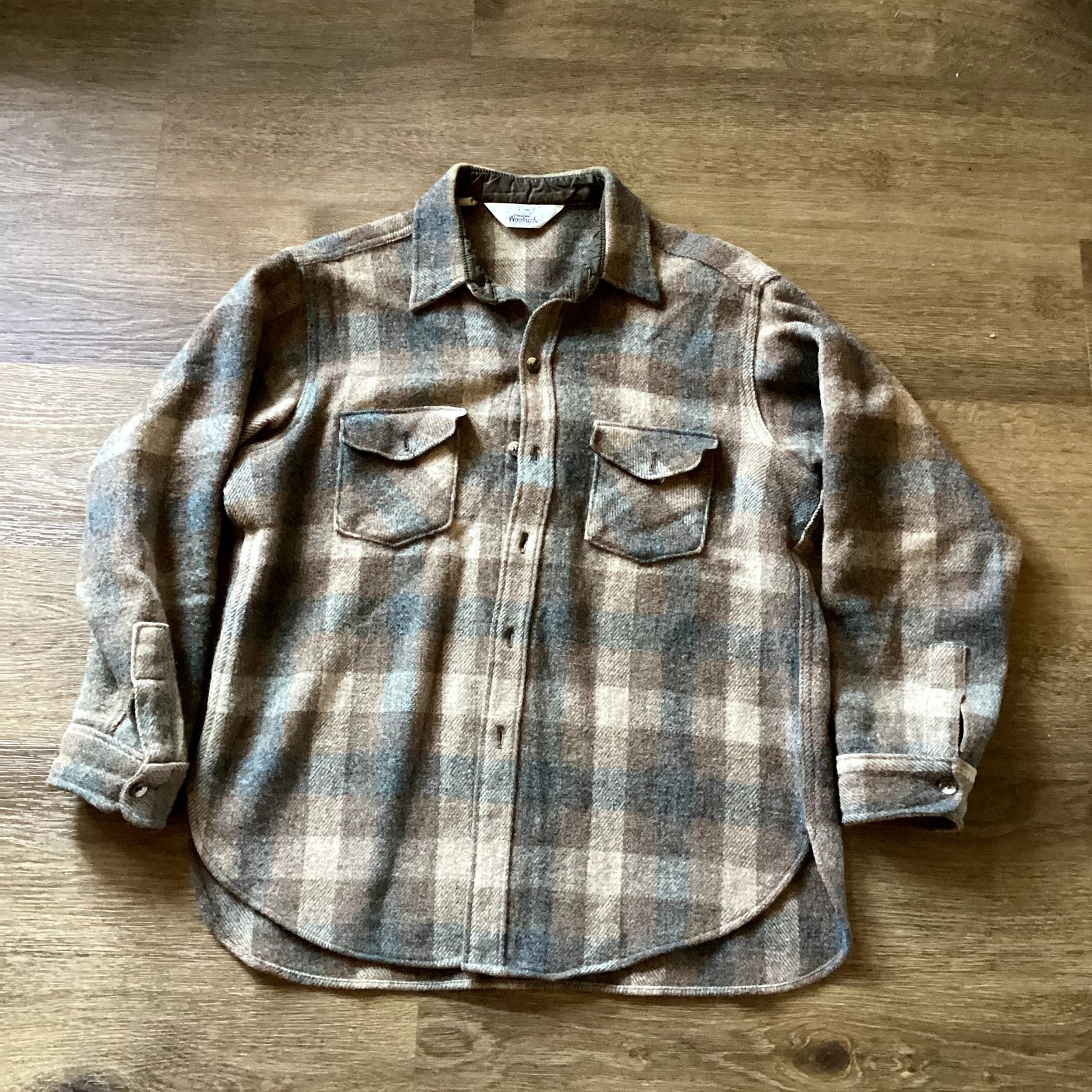 Woolrich Woolen Mills Vintage WoolRich Wool Flannel Size US L / EU 52-54 / 3 - 1 Thumbnail