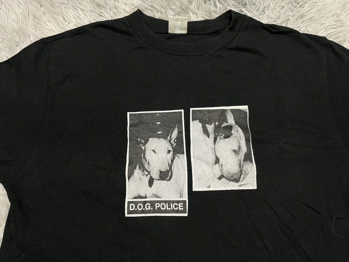 Benetton 90s UNITED COLOUR BENETTON D.O.G POLICE TSHIRT SINGLE STITCH Size US M / EU 48-50 / 2 - 5 Thumbnail