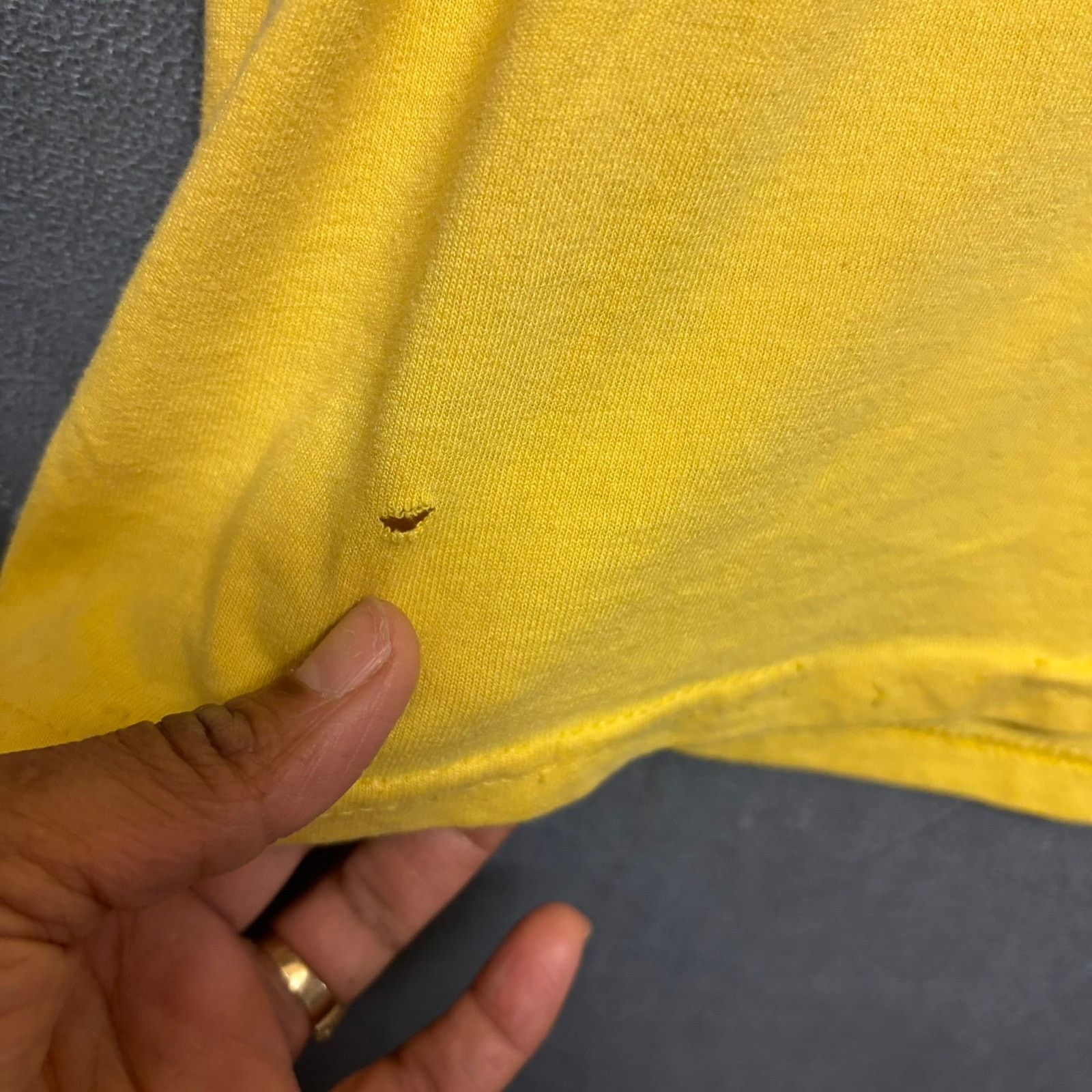 Jerzees Vintage Jerzees Shirt Blank Yellow XL Plain Comfy Sunshine Size US XL / EU 56 / 4 - 2 Thumbnail