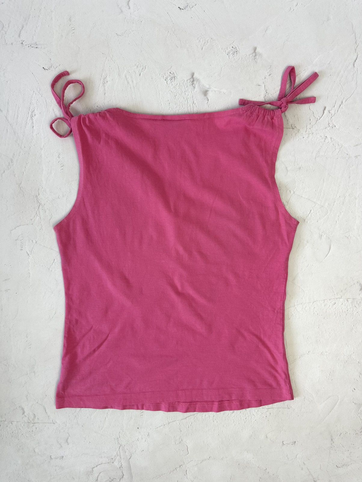 20471120 × Beauty Beast × Vintage Vintage Butterfly Pink Top Size M / US 6-8 / IT 42-44 - 5 Thumbnail