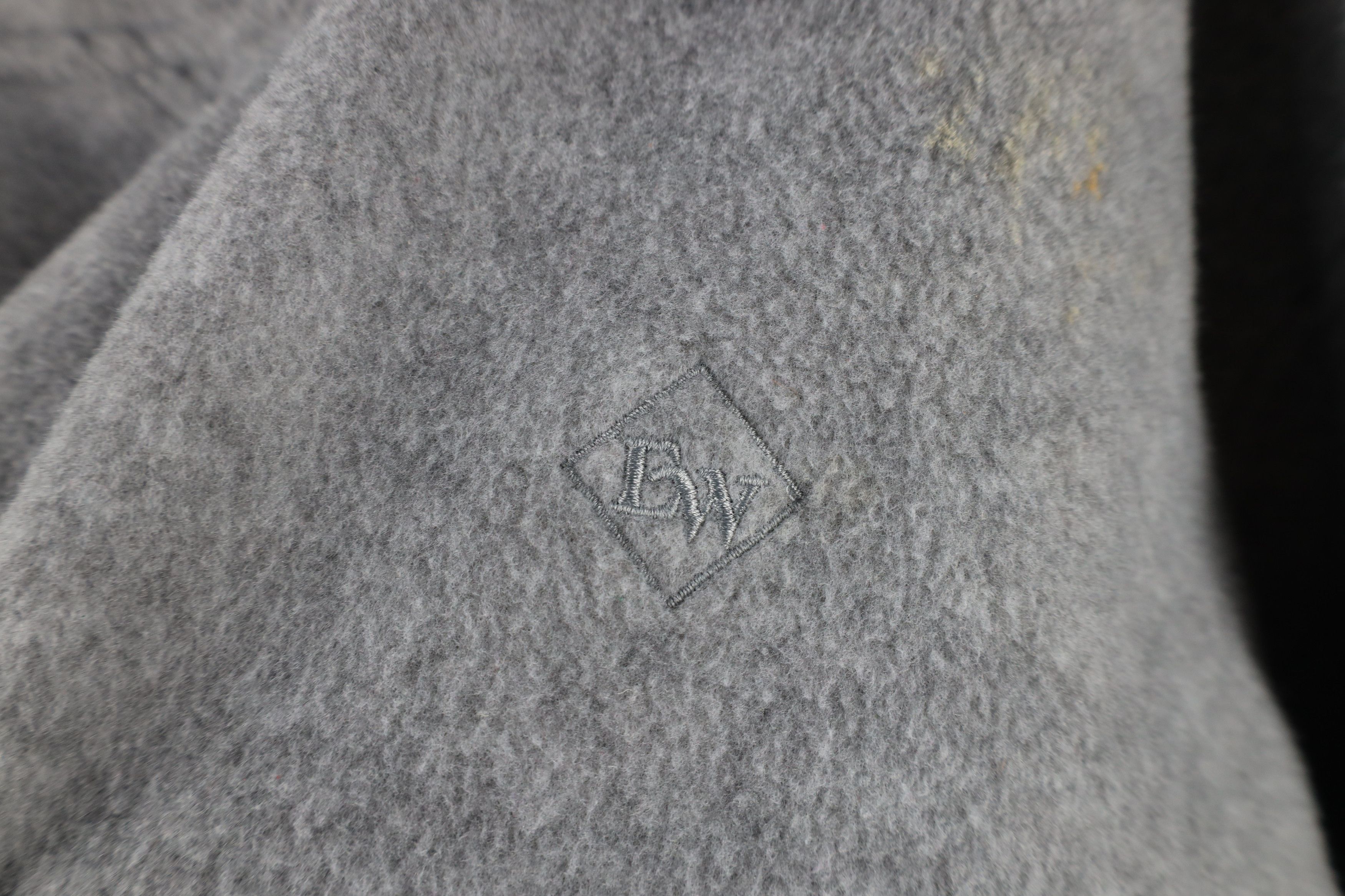 Vintage Vintage 90s Streetwear Fleece Thick Sweater Gray USA Size US XL / EU 56 / 4 - 4 Thumbnail