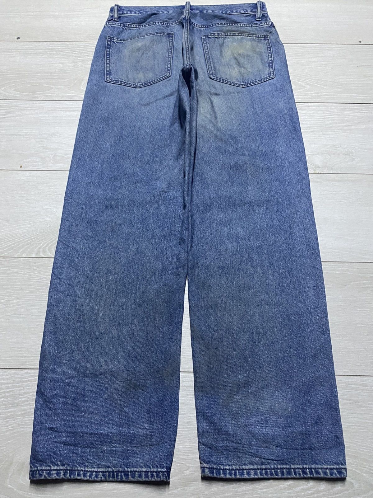 Uniqlo Vintage Japanese Brand Uniqlo Light Wash Tappered Leg Jeans Size US 36 / EU 52 - 2 Thumbnail