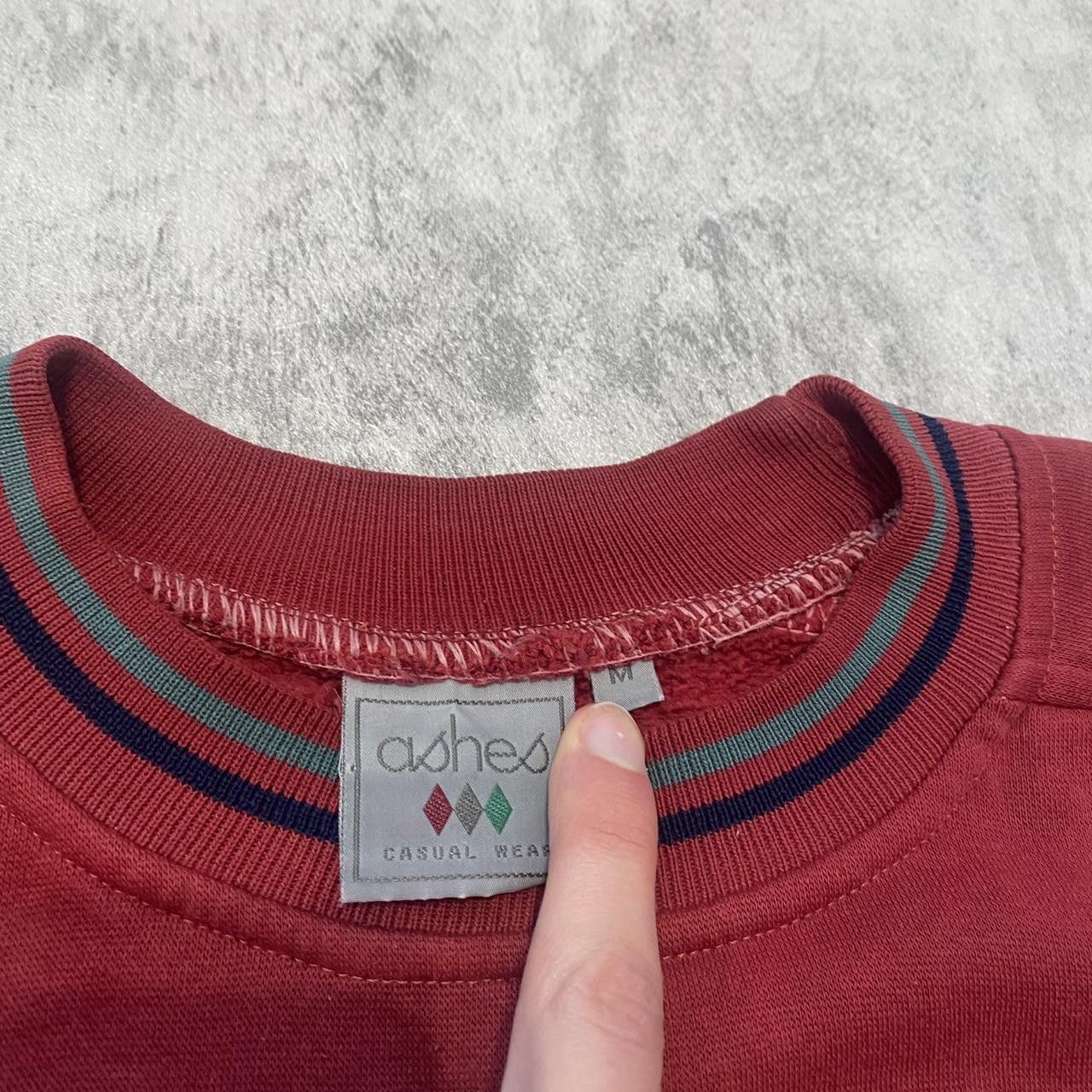 Other Burgundy embroidered Vintage y2k Retro Boxy Size US S / EU 44-46 / 1 - 4 Thumbnail