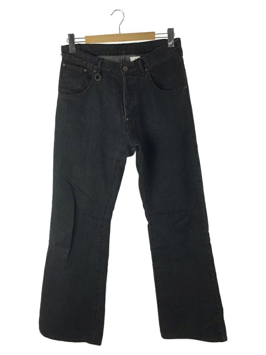 image of Soshiotsuki Ss22 Washed Denim in Black, Men's (Size 32)