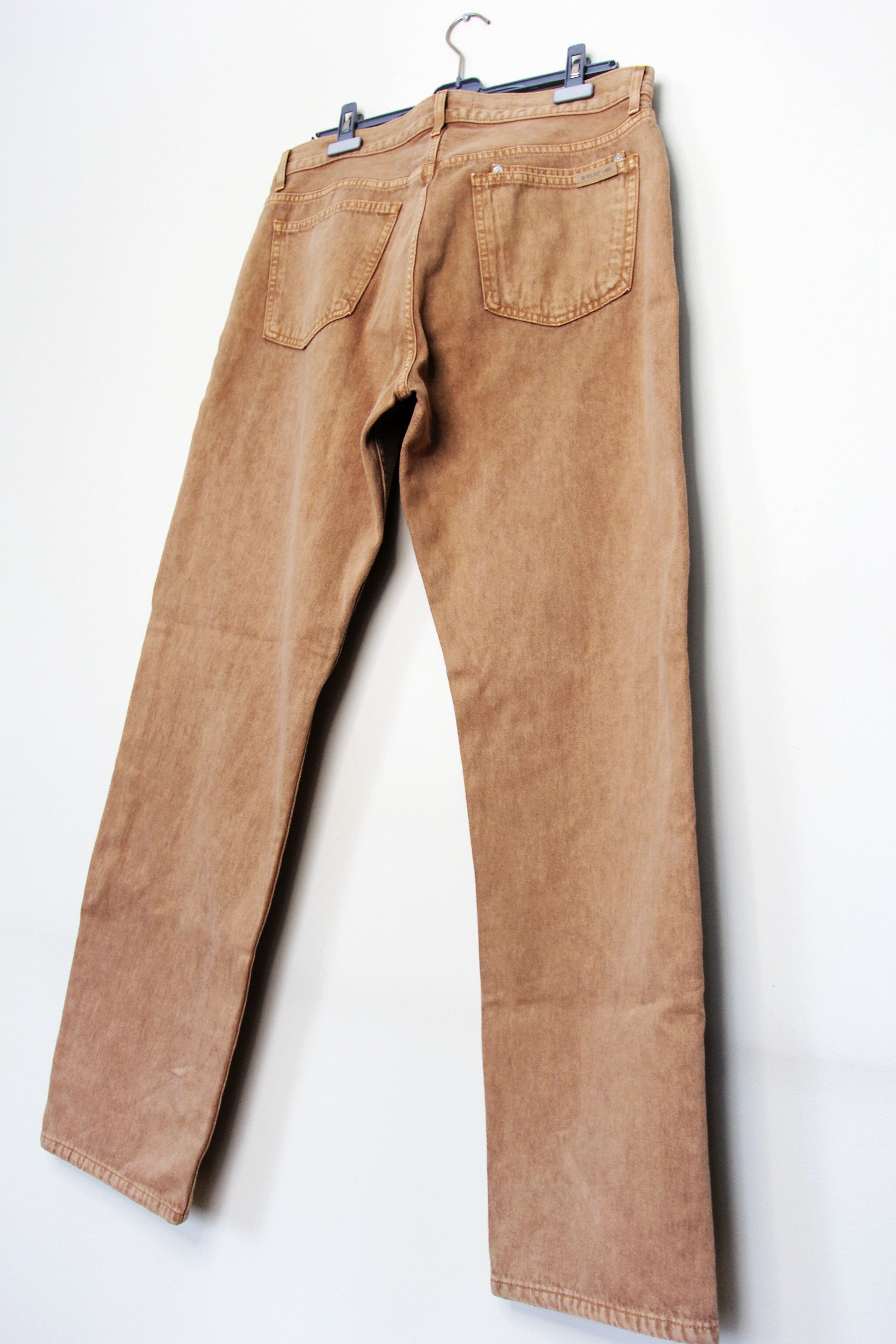 Helmut Lang BNWT AW23 HELMUT LANG BROWN 98 CLASSIC CUT JEANS 36 Size US 36 / EU 52 - 7 Thumbnail