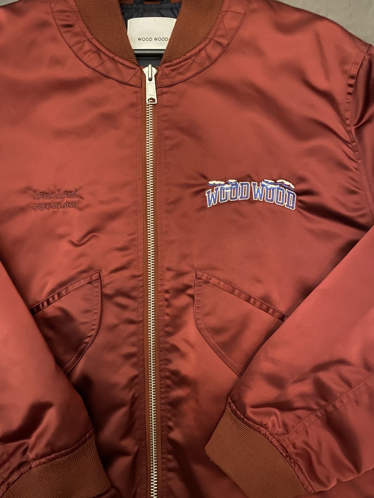 Wood Wood Wood Wood Casey Nylon Bomber Size US L / EU 52-54 / 3 - 2 Thumbnail