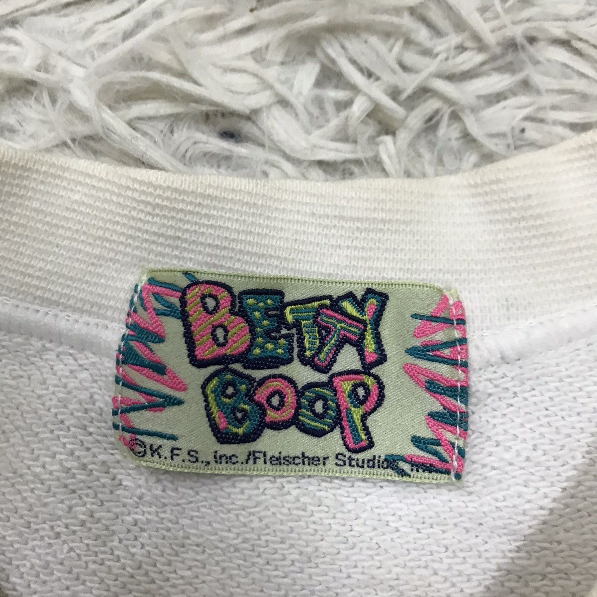 Cartoon Network VINTAGE 90s BETTY BOOP FLEISCHER STUDIOS SWEATSHIRT Size US L / EU 52-54 / 3 - 11 Thumbnail