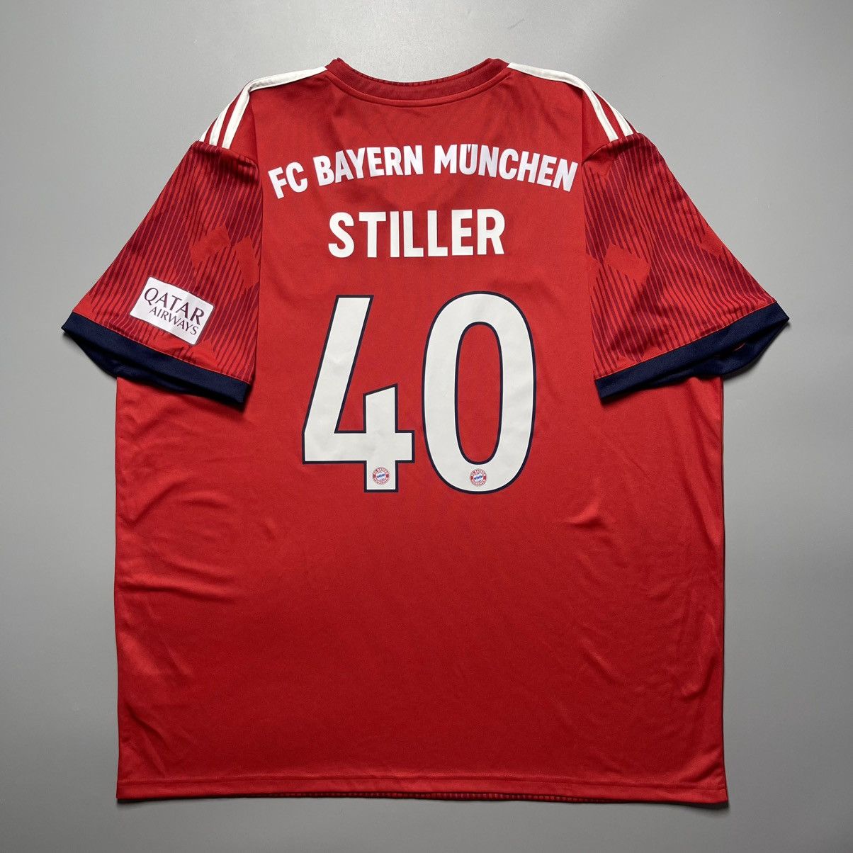 Vintage BAYERN ADIDAS 2018/2019 FOOTBALL HOME JERSEY #40 STILLER Size US XXL / EU 58 / 5 - 1 Thumbnail