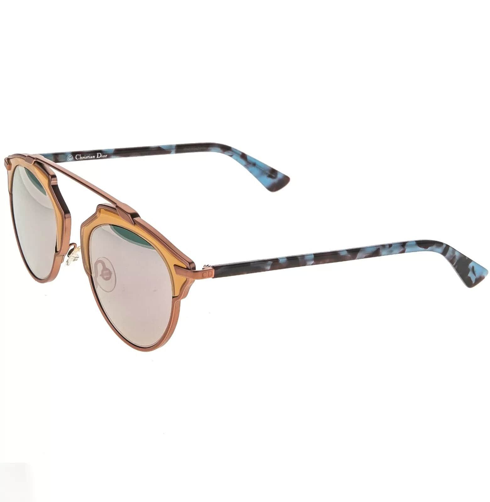 Christian Dior Monsieur CHRISTIAN DIOR SO REAL Rose Mirrored Blue DIORSOREAL SOREAL Size ONE SIZE - 8 Thumbnail